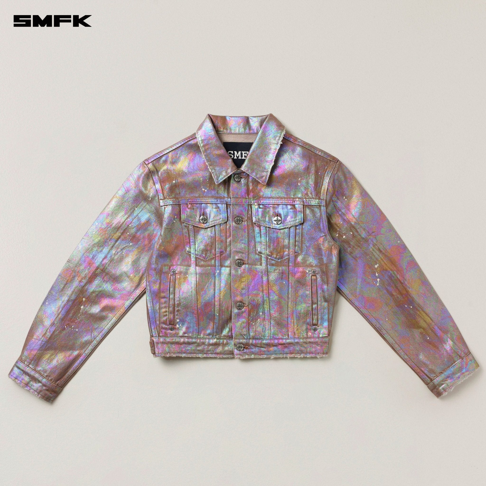 SMFK Rage Wild Fantasy Denim Jacket In Fantasy | MADAX