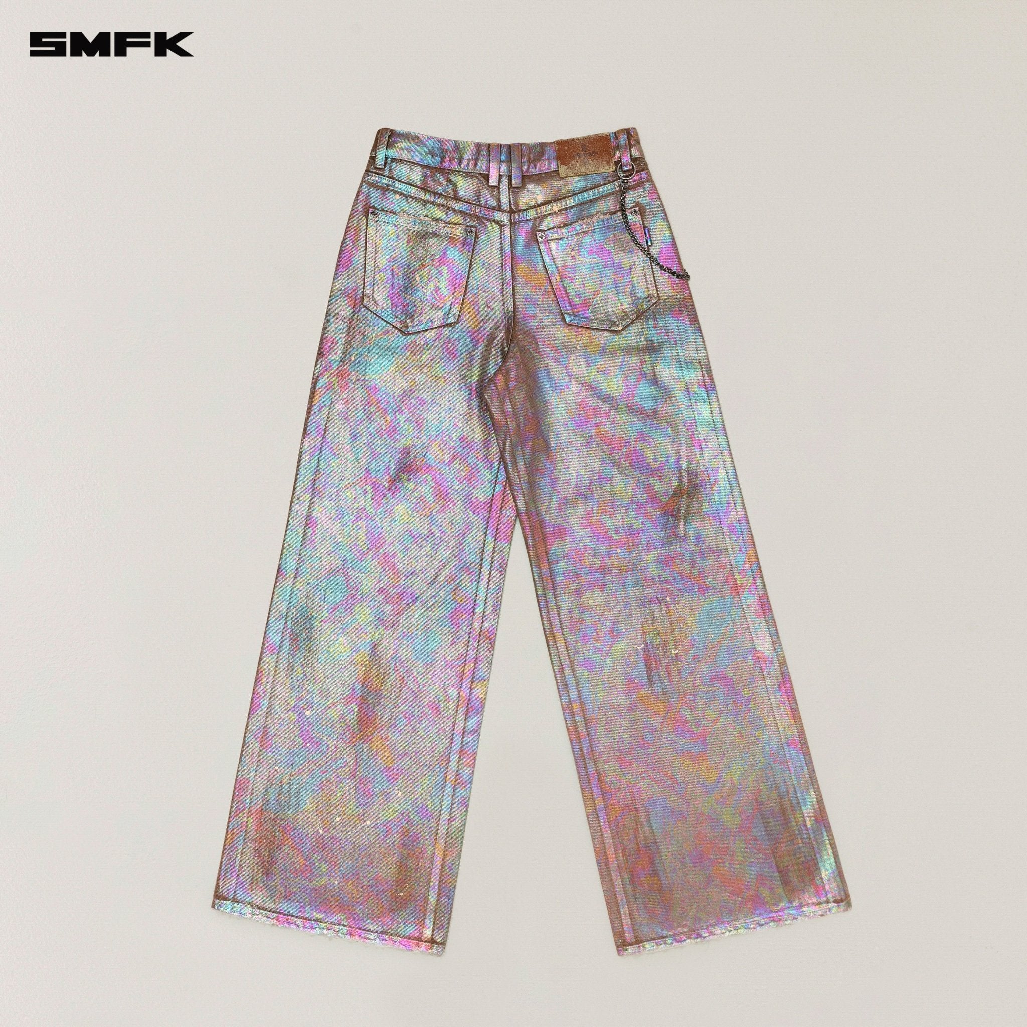 SMFK Rage Wild Fantasy Handcraft Tower Denim Pants In Fantasy | MADAX
