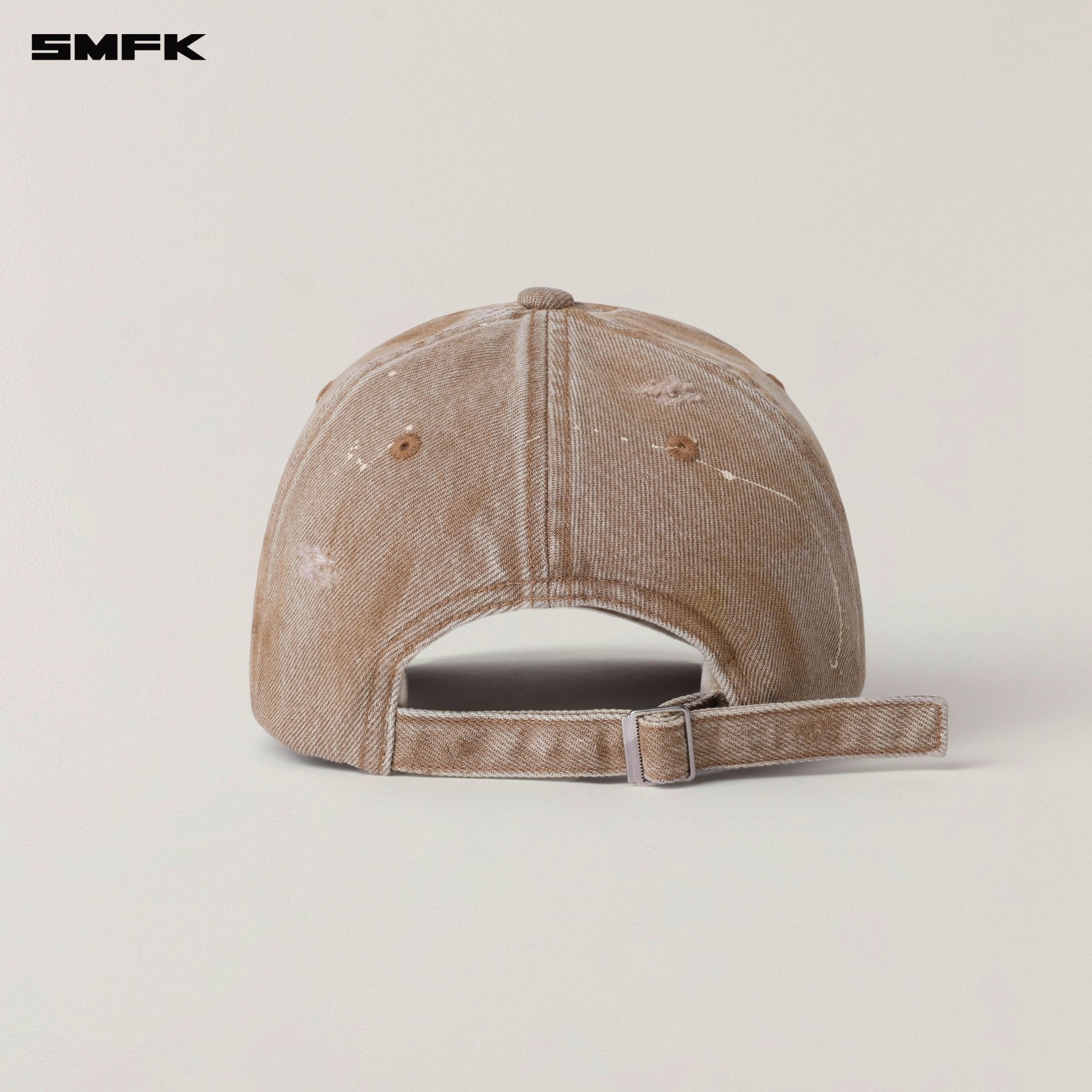 SMFK Rage Wild Handcraft Denim Cap In Cowboy Brown | MADAX