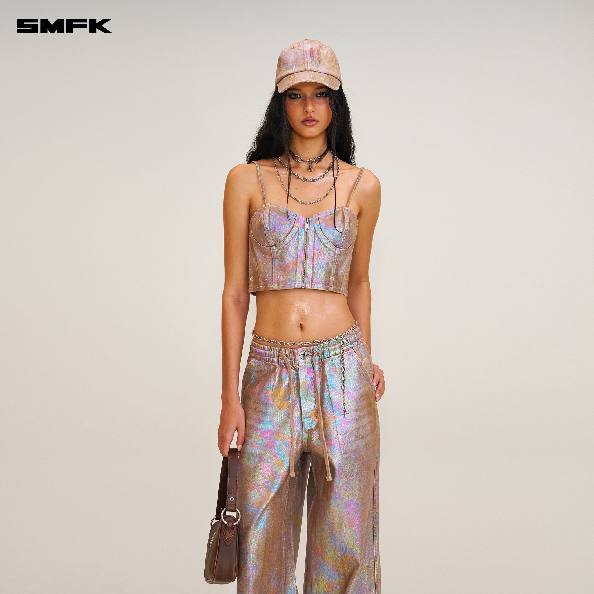 SMFK Rage Wild Handcraft Fantasy Denim Cap In Fantasy | MADAX