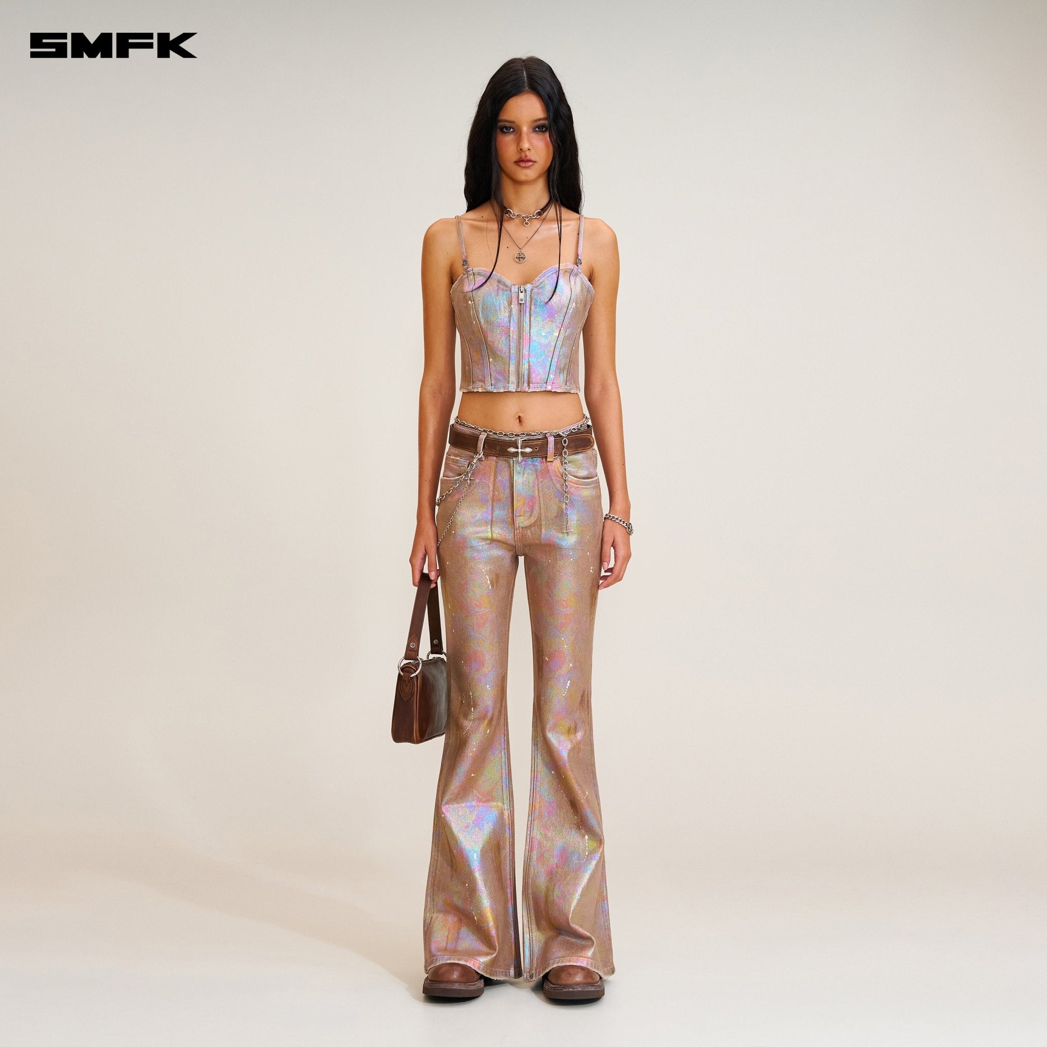 SMFK Rage Wild Hurricane Fantasy Handcraft Denim Pants In Fantasy | MADAX