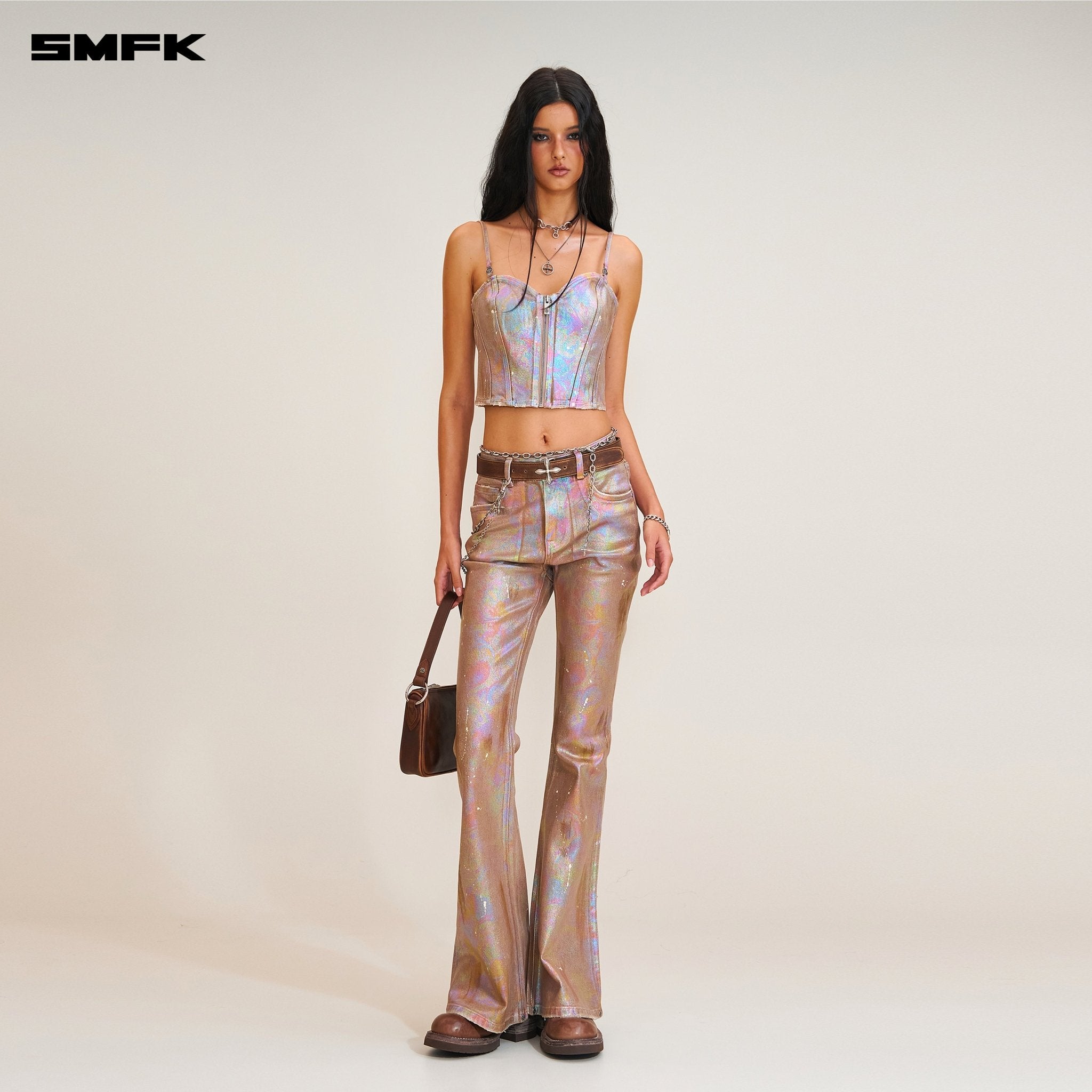 SMFK Rage Wild Hurricane Fantasy Handcraft Denim Pants In Fantasy | MADAX