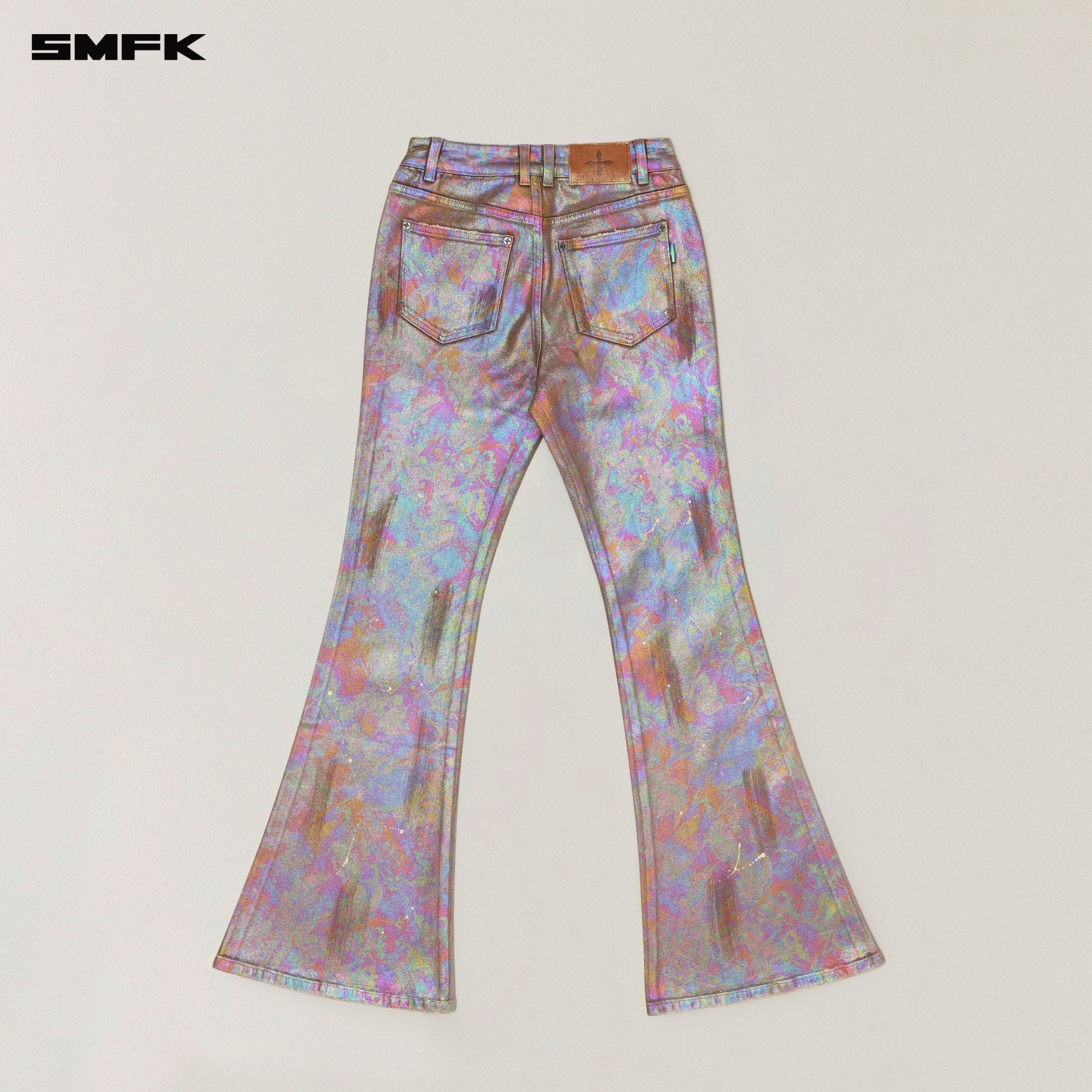 SMFK Rage Wild Hurricane Fantasy Handcraft Denim Pants In Fantasy | MADAX
