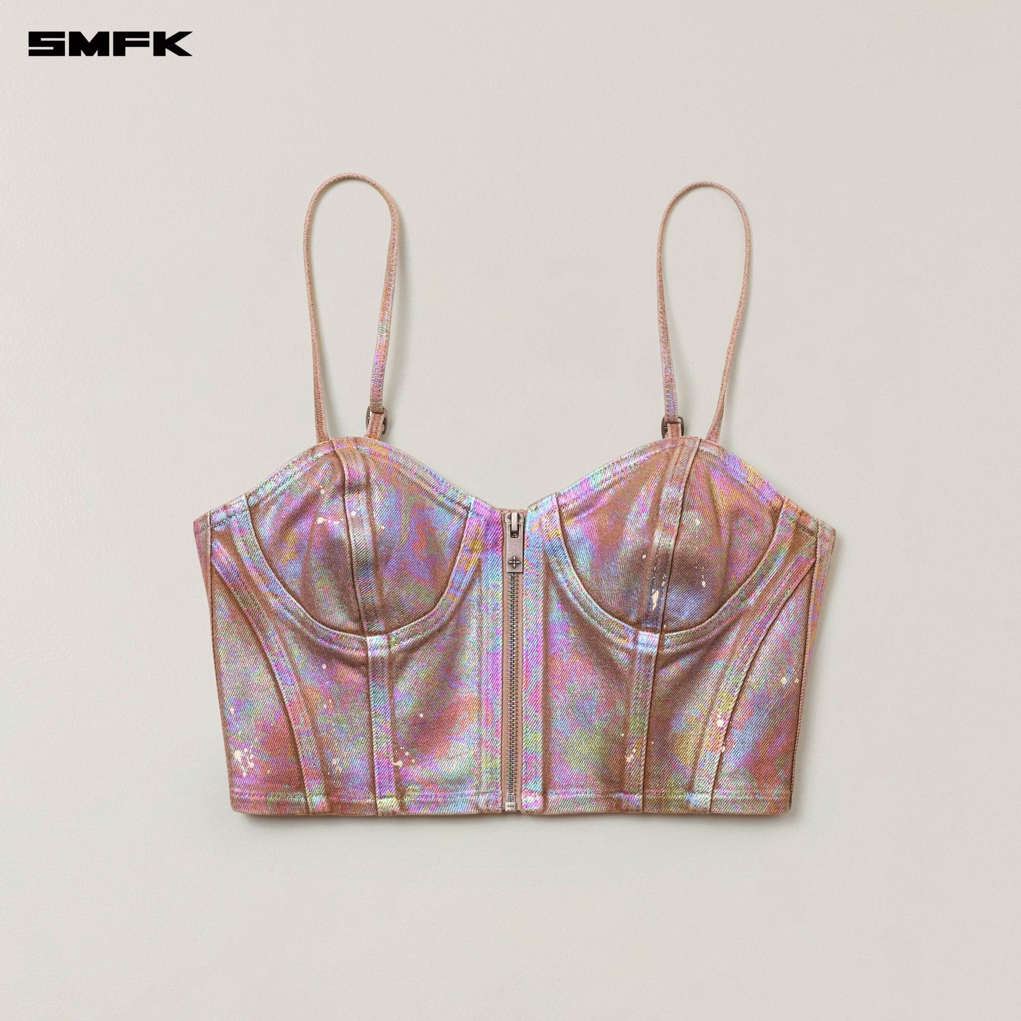 SMFK Rage Wild Origin Fantasy Handcraft Denim Bra Tank In Fantasy | MADAX