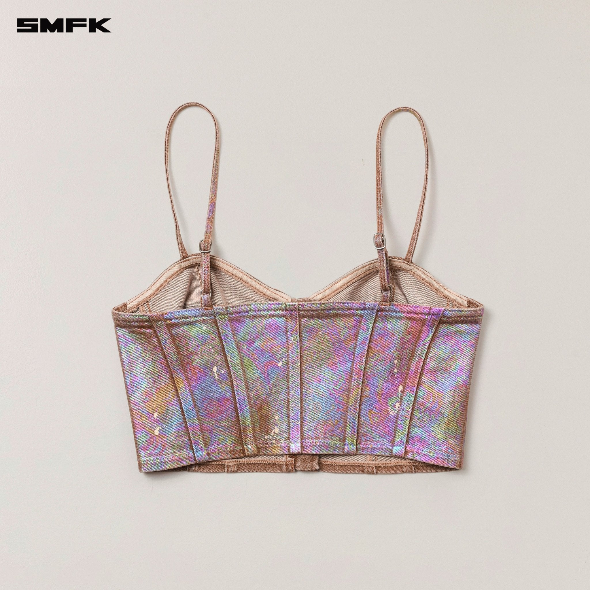 SMFK Rage Wild Origin Fantasy Handcraft Denim Bra Tank In Fantasy | MADAX