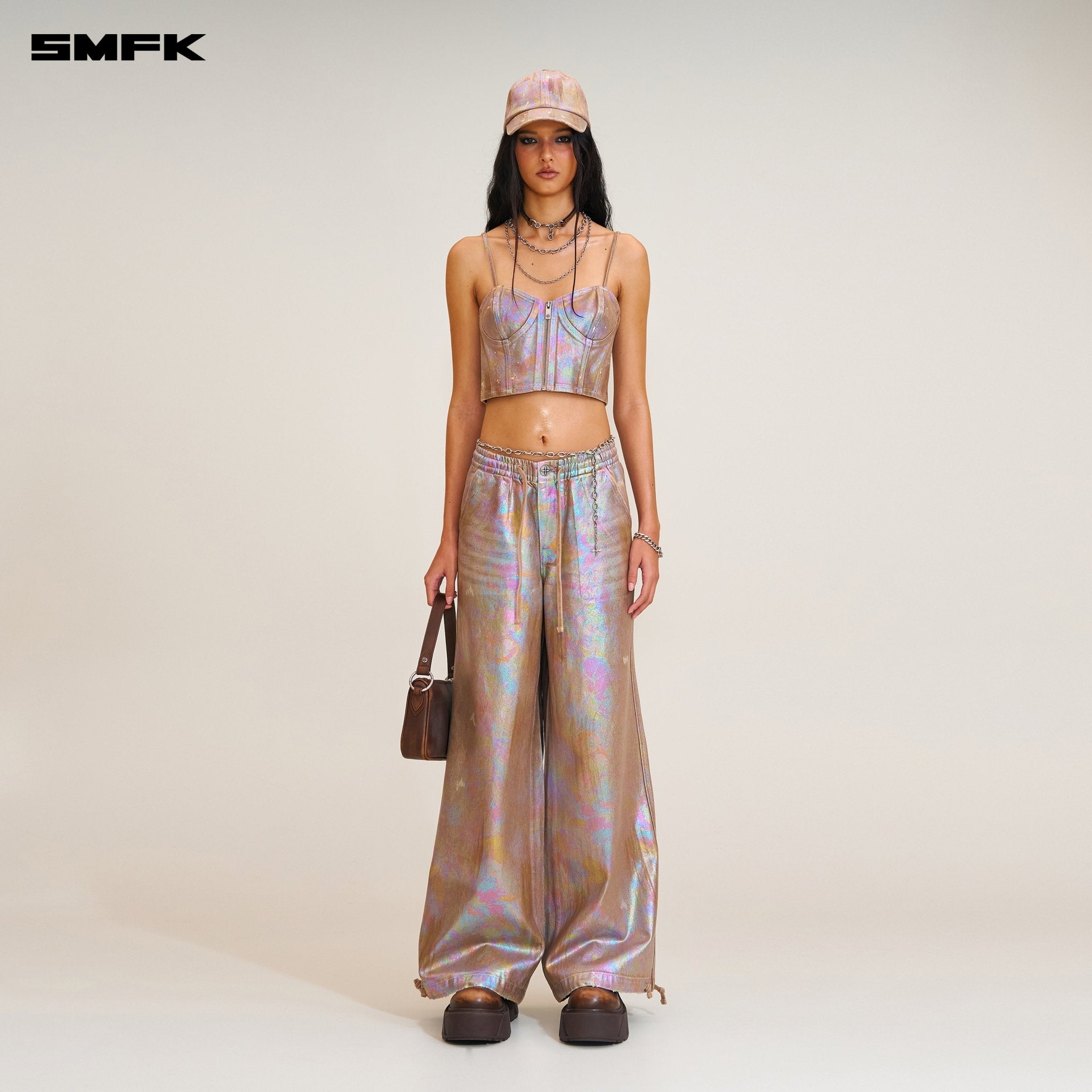 SMFK Rage Wild Origin Fantasy Handcraft Tower Sports Cargo Pants In Fantasy | MADAX