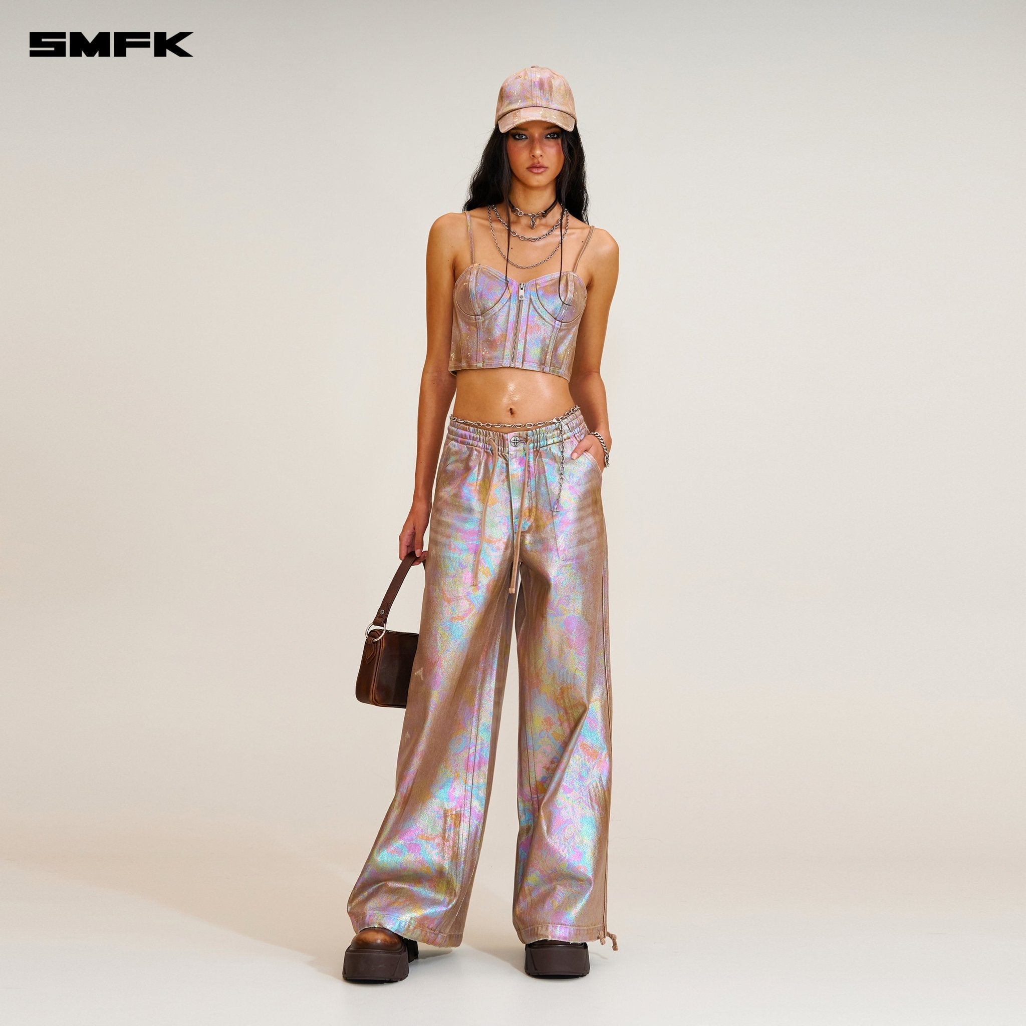 SMFK Rage Wild Origin Fantasy Handcraft Tower Sports Cargo Pants In Fantasy | MADAX