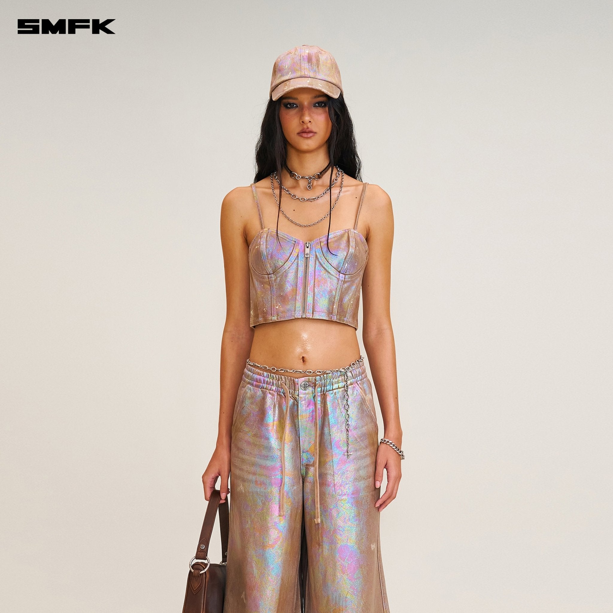 SMFK Rage Wild Origin Fantasy Handcraft Tower Sports Cargo Pants In Fantasy | MADAX