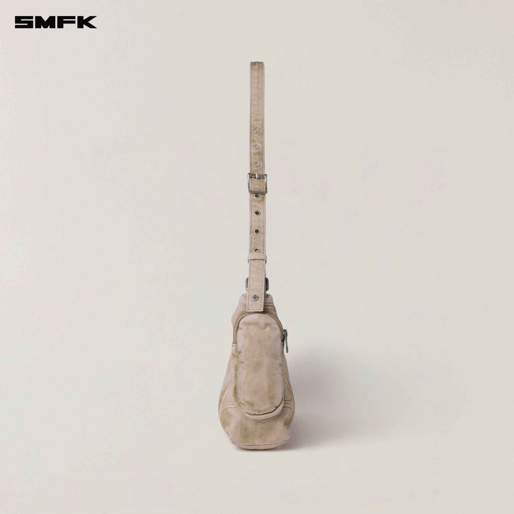 SMFK Rage Wild Origin Handcraft Denim Troops Bag In Wild Brown | MADAX