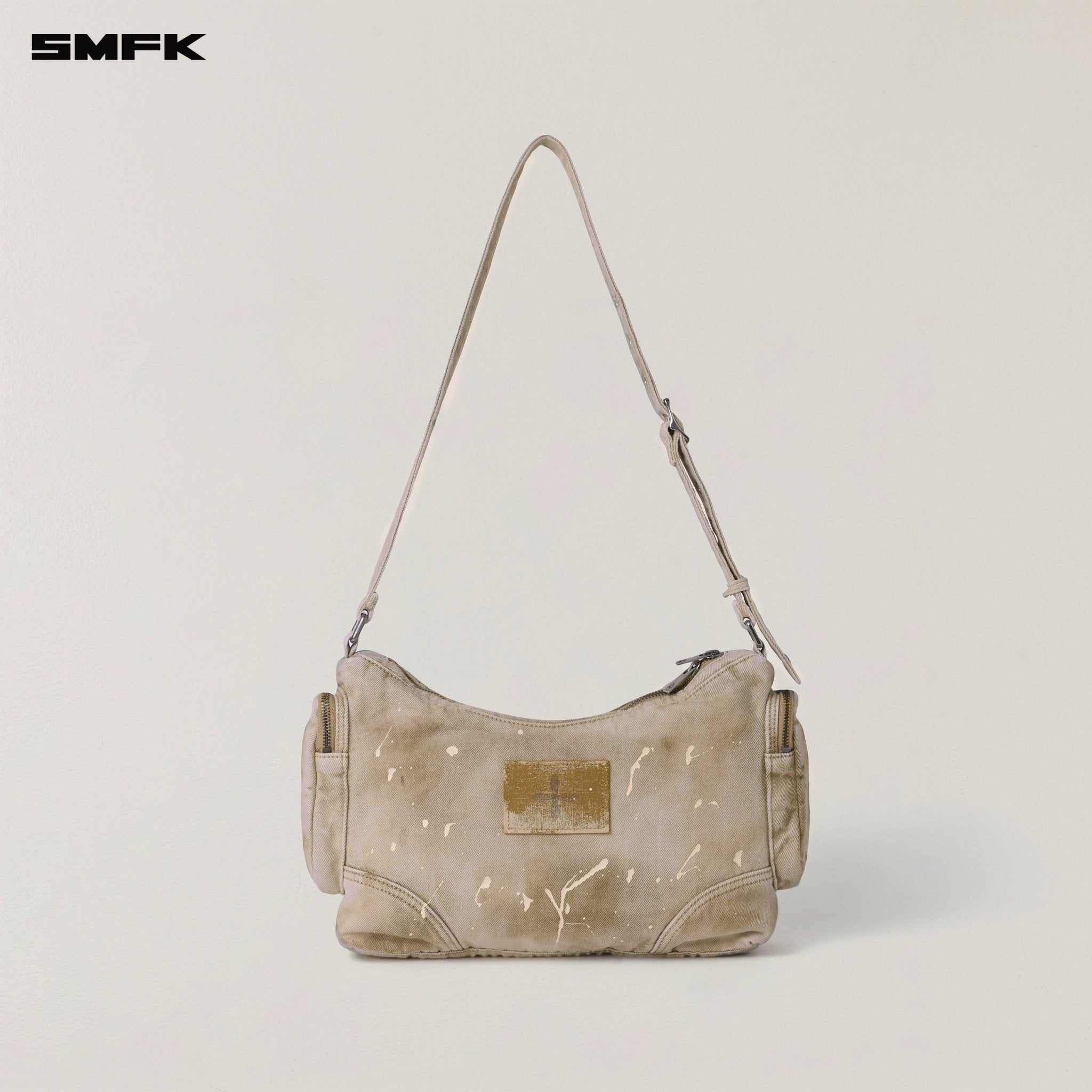 SMFK Rage Wild Origin Handcraft Denim Troops Bag In Wild Brown | MADAX
