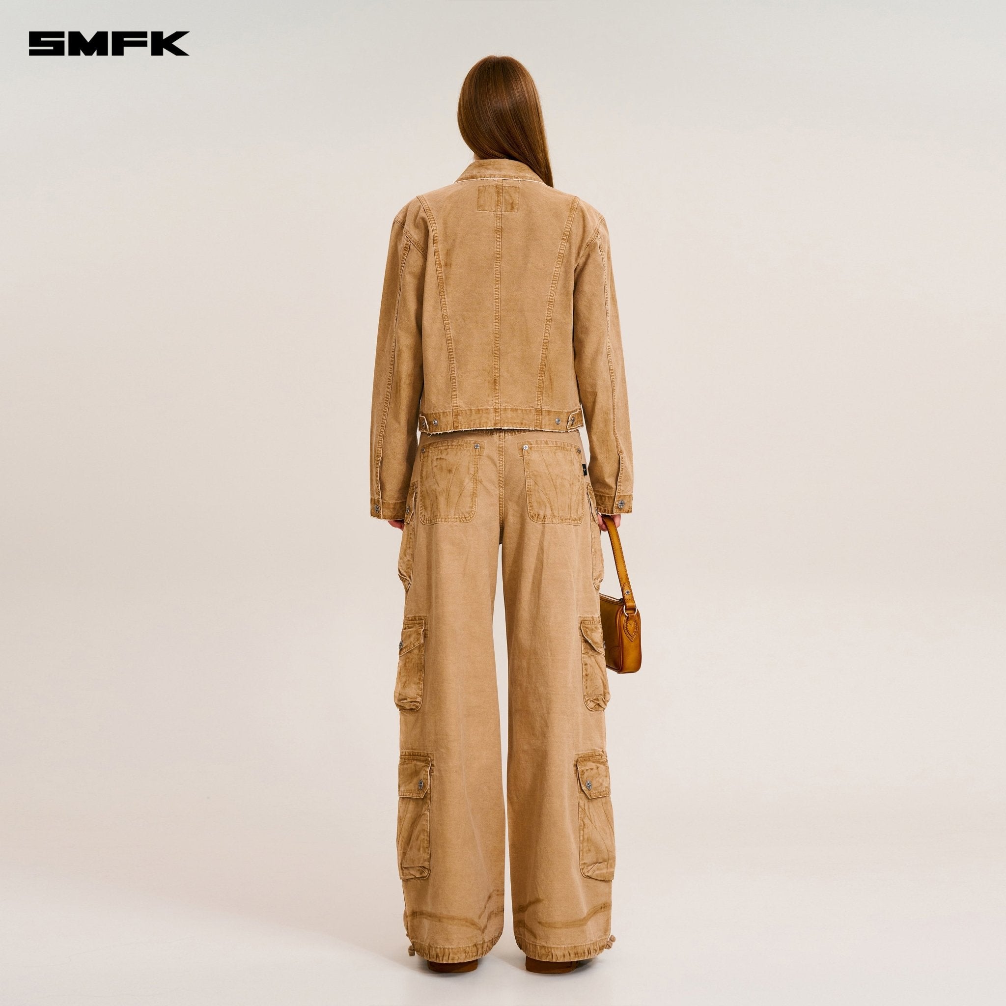 SMFK Rage - Wild Origin Handcraft Engineer Jacket In Sand | MADAX