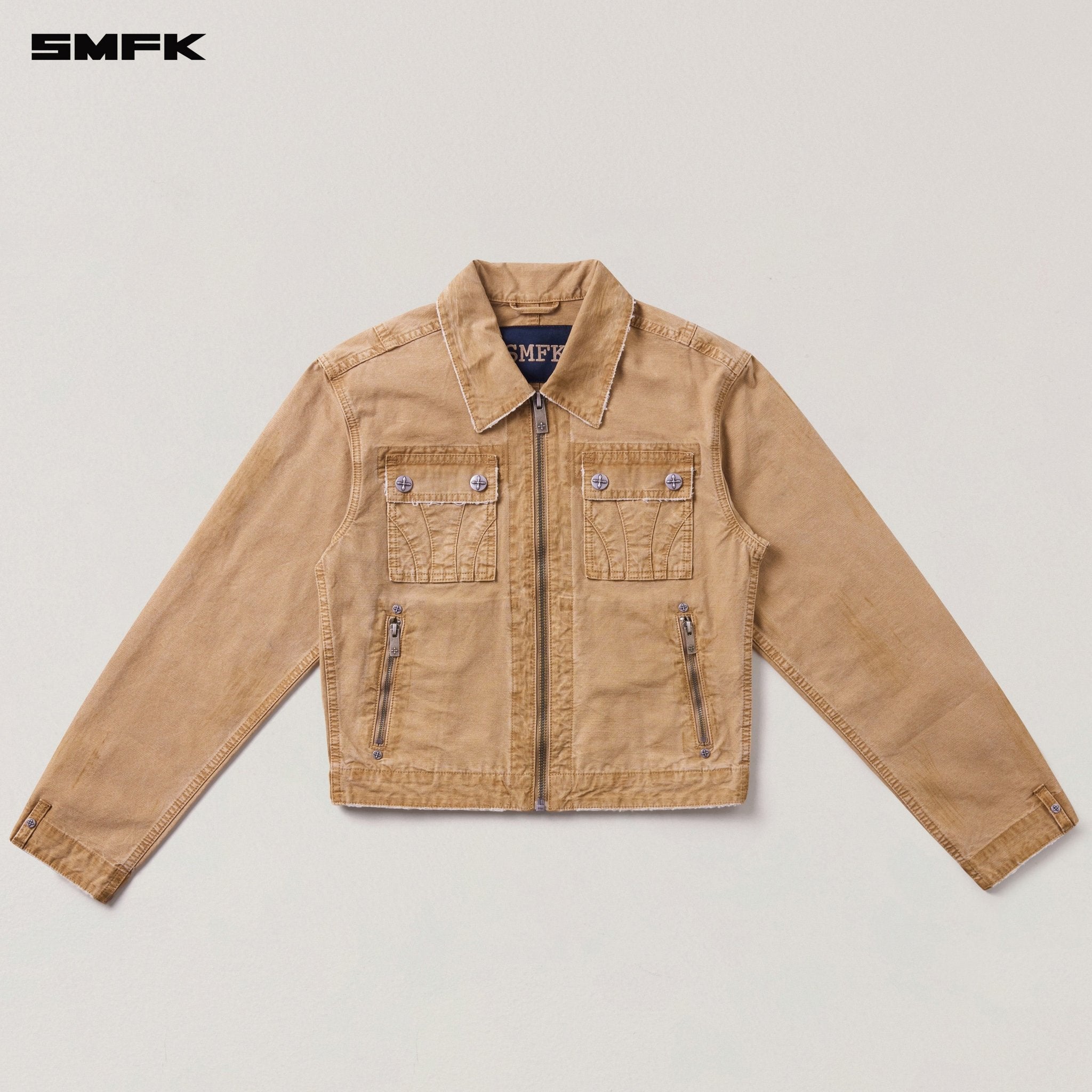 SMFK Rage - Wild Origin Handcraft Engineer Jacket In Sand | MADAX
