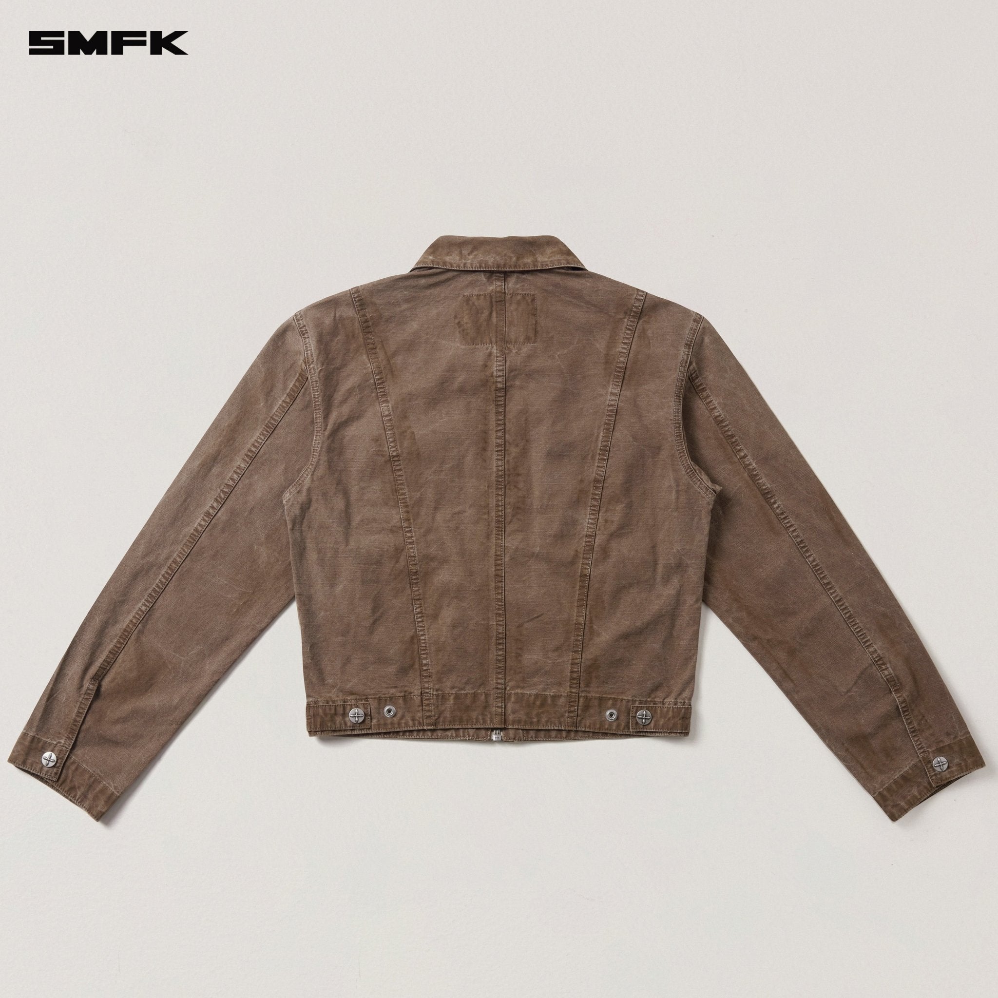 SMFK Rage - Wild Origin Handcraft Engineer Jacket In Shadow Brown | MADAX
