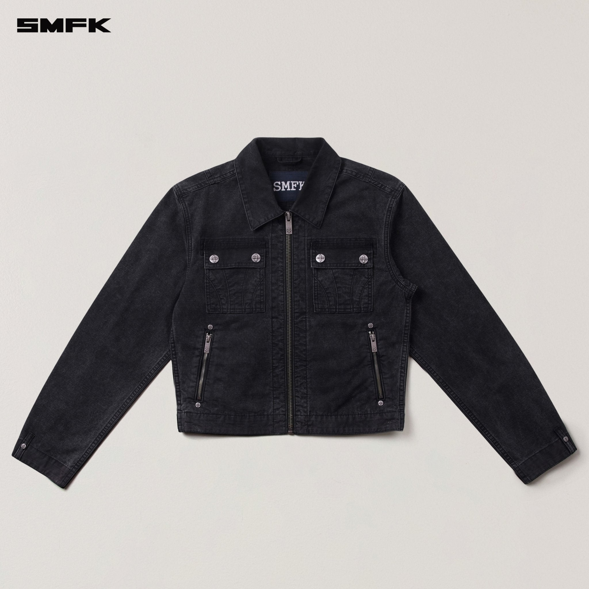 SMFK Rage - Wild Origin Handcraft Engineer Jacket In Wild Black | MADAX