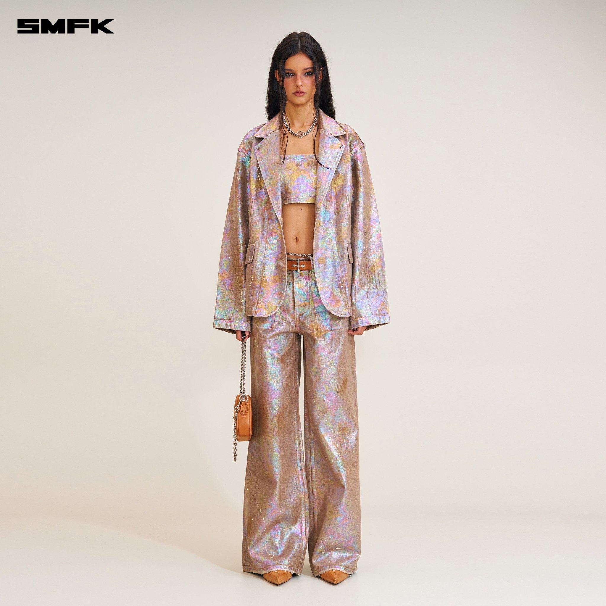 SMFK Rage Wild Origin Handcraft Fantasy Denim Suit In Fantasy | MADAX