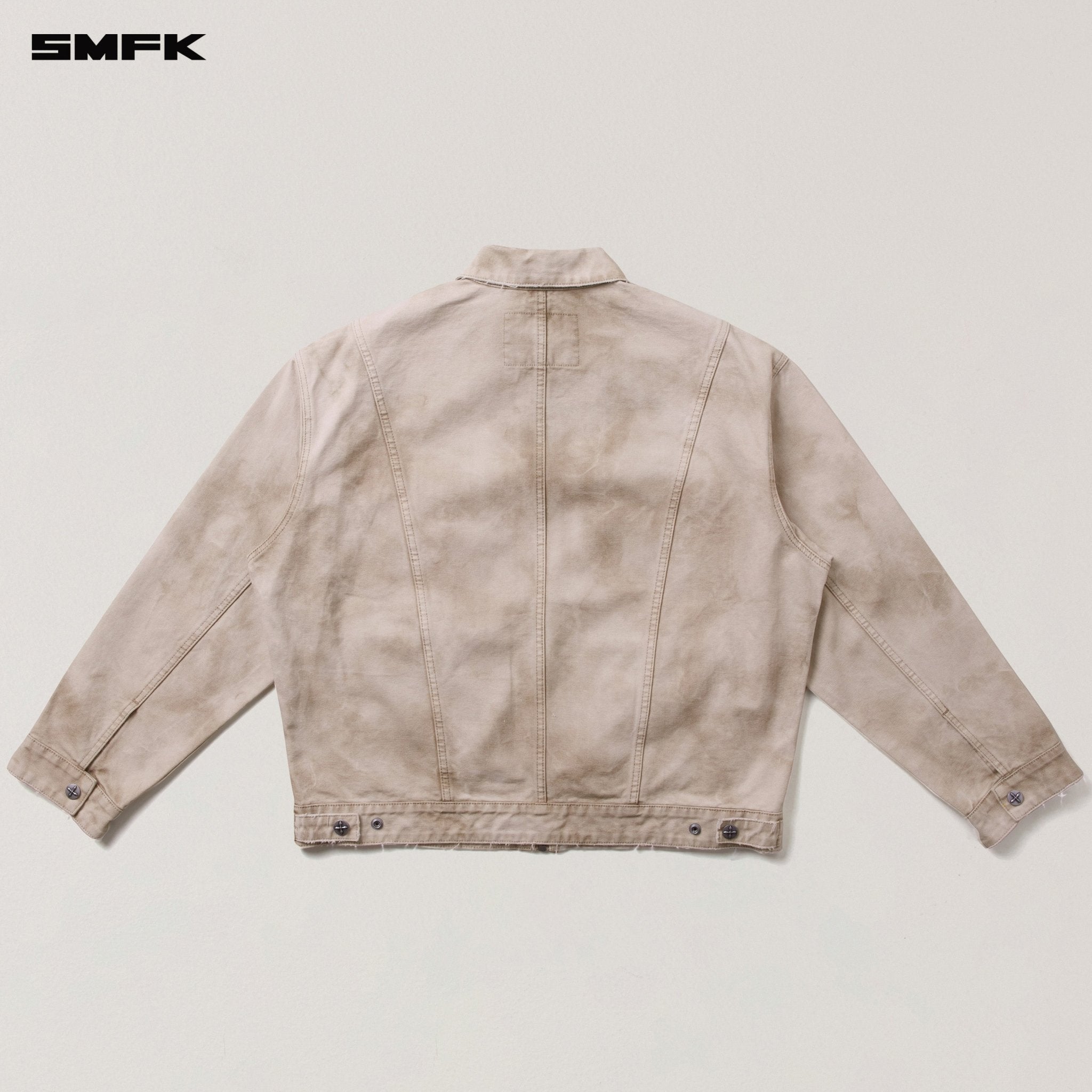 SMFK Rage - Wild Origin Handcraft Loose Cargo Jacket In Wild Brown | MADAX