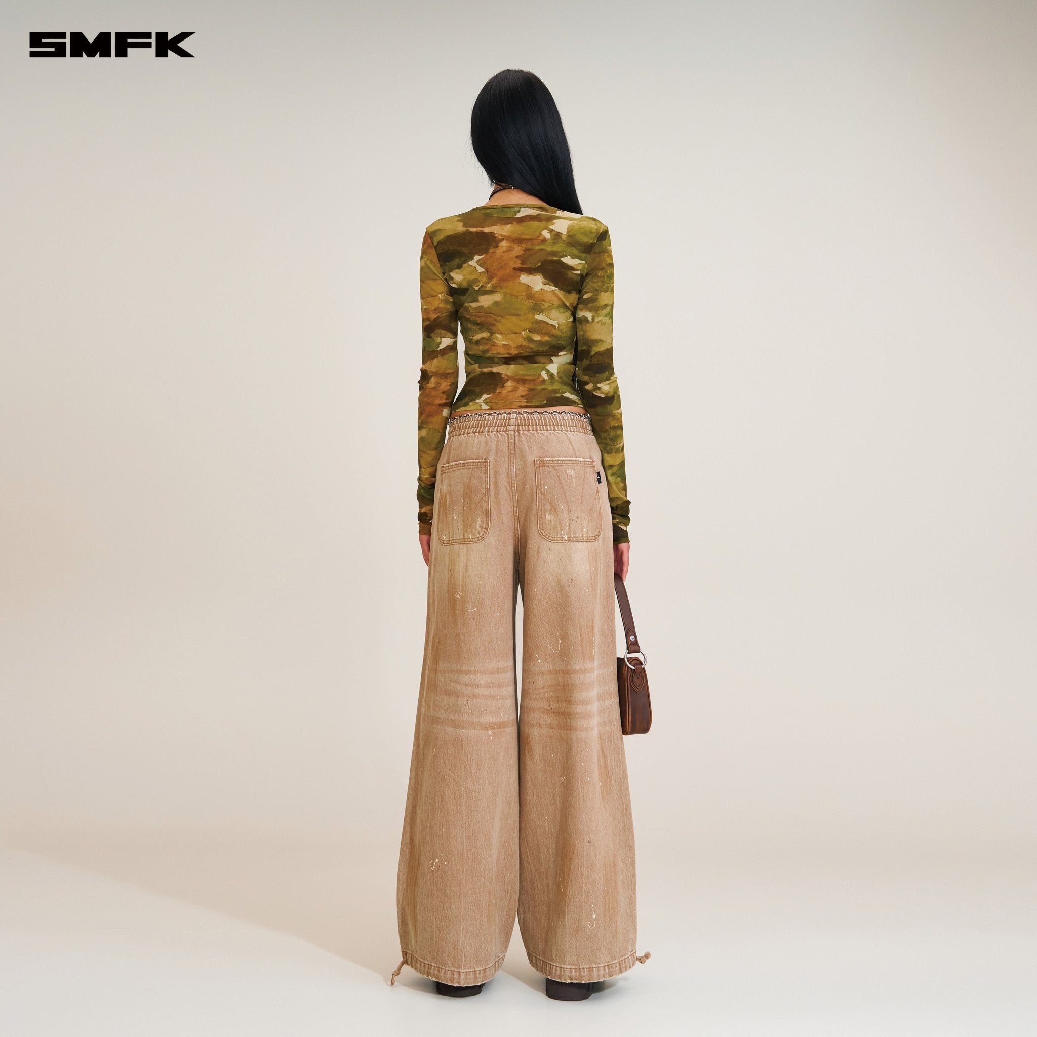 SMFK Rage Wild Origin Handcraft Tower Sports Cargo Pants In Cowboy Brown | MADAX
