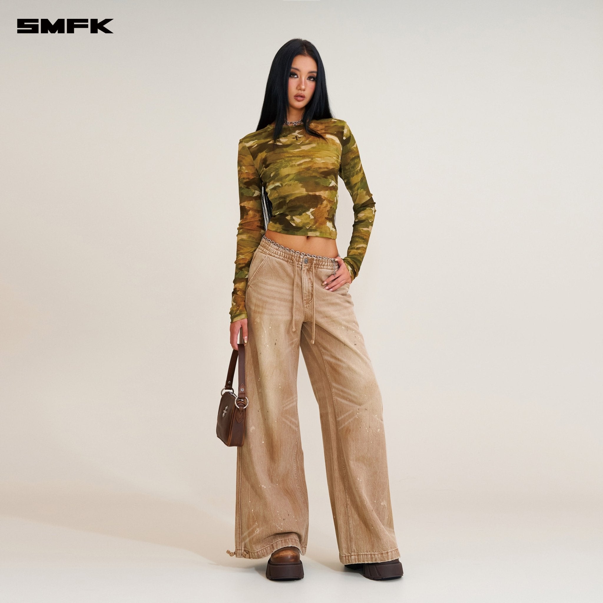 SMFK Rage Wild Origin Handcraft Tower Sports Cargo Pants In Cowboy Brown | MADAX