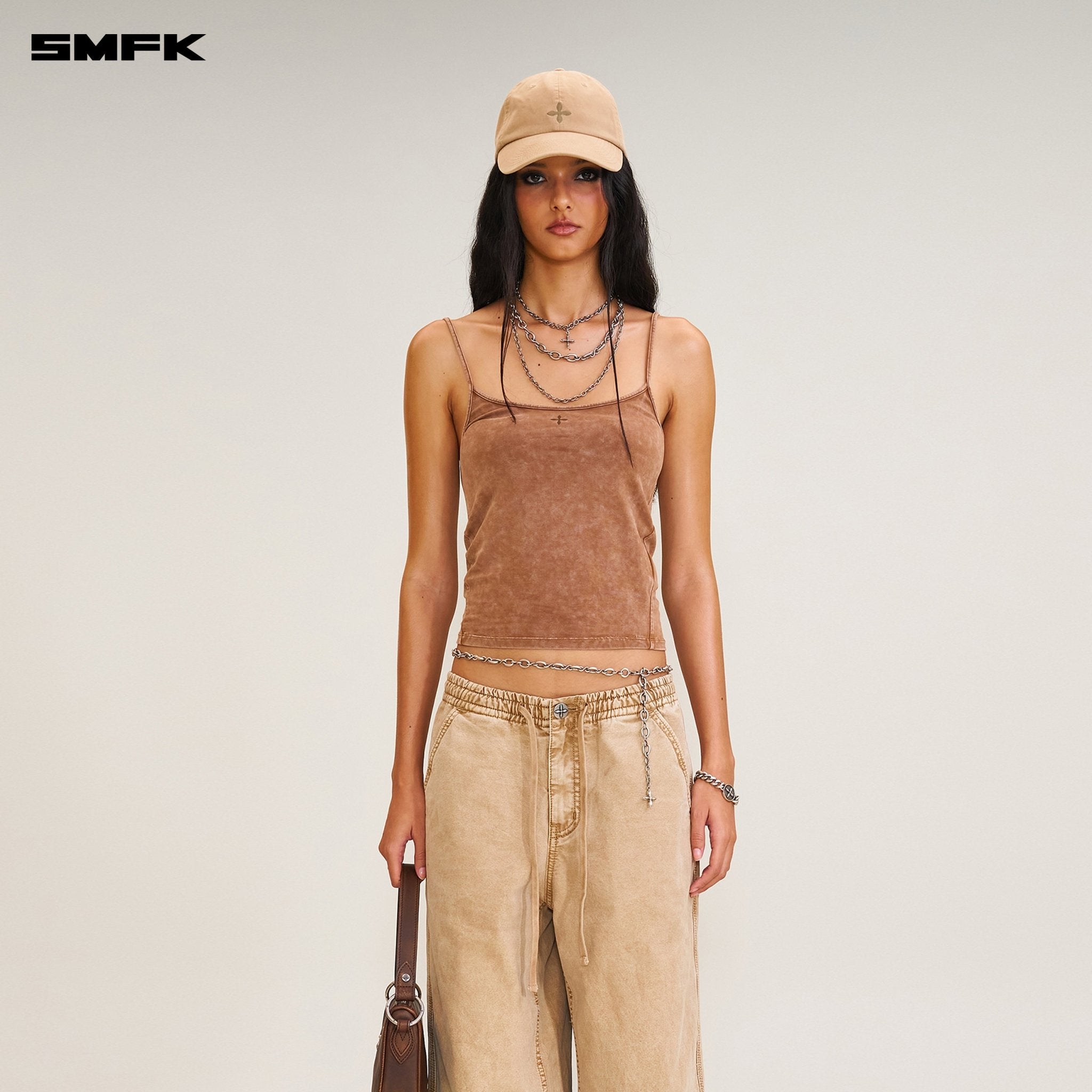 SMFK Rage Wild Origin Handcraft Tower Sports Cargo Pants In Sand | MADAX