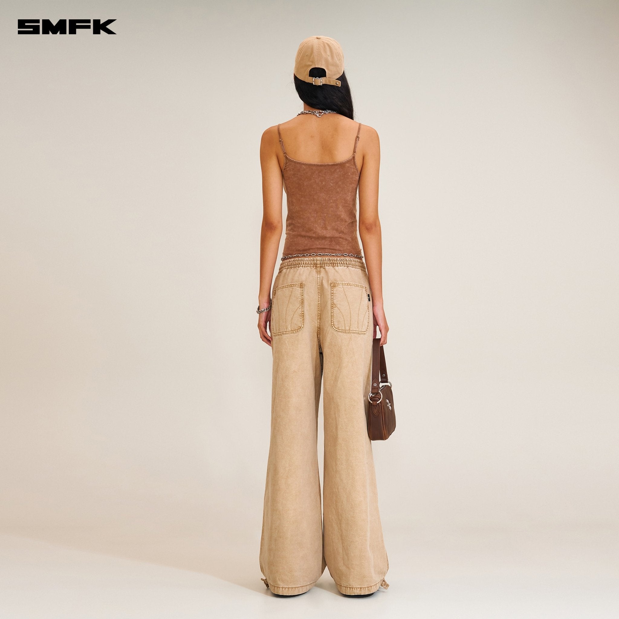 SMFK Rage Wild Origin Handcraft Tower Sports Cargo Pants In Sand | MADAX