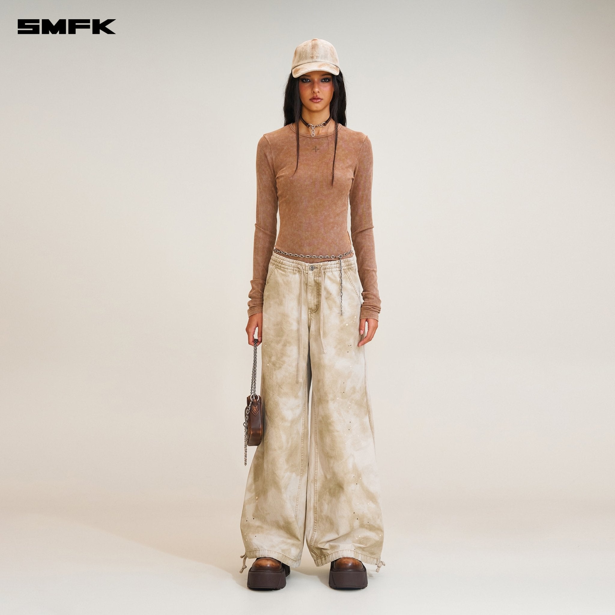 SMFK Rage Wild Origin Handcraft Tower Sports Cargo Pants In Wild Brown | MADAX