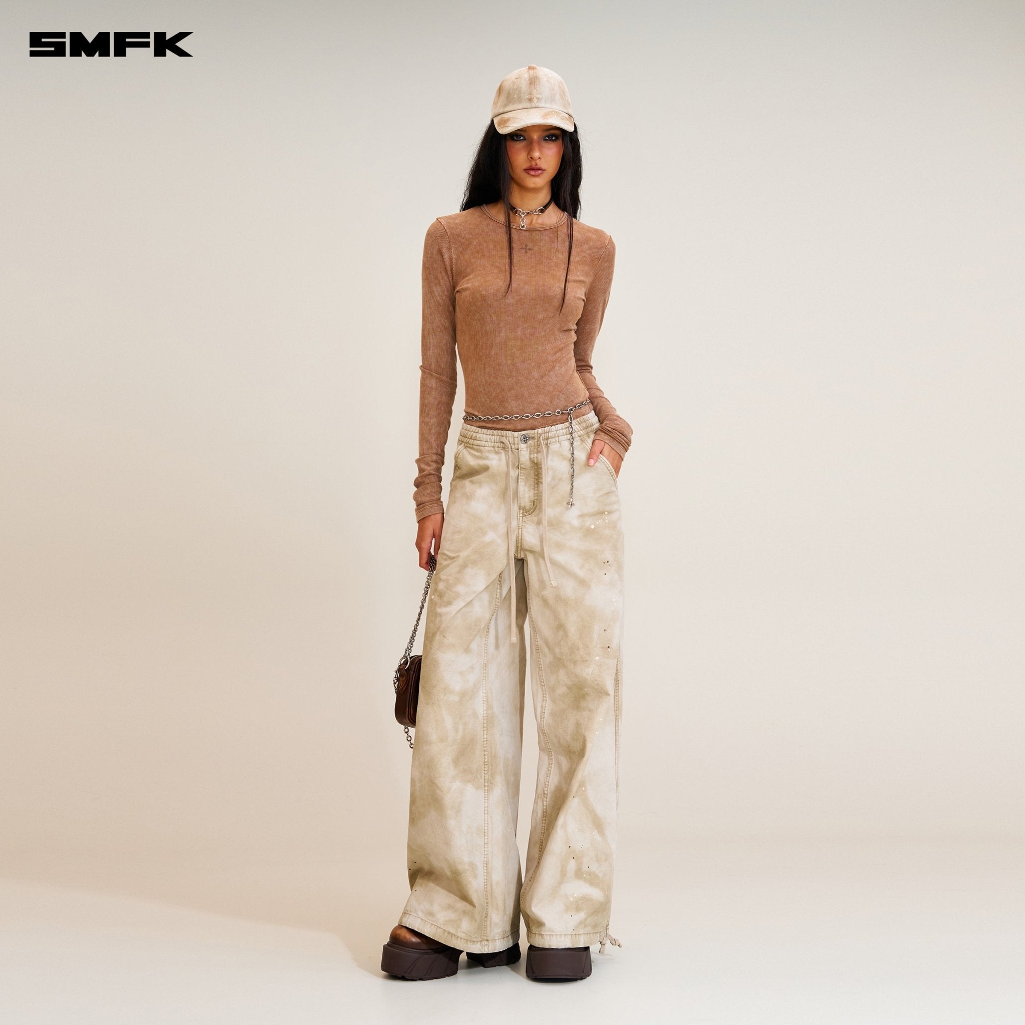 SMFK Rage Wild Origin Handcraft Tower Sports Cargo Pants In Wild Brown | MADAX
