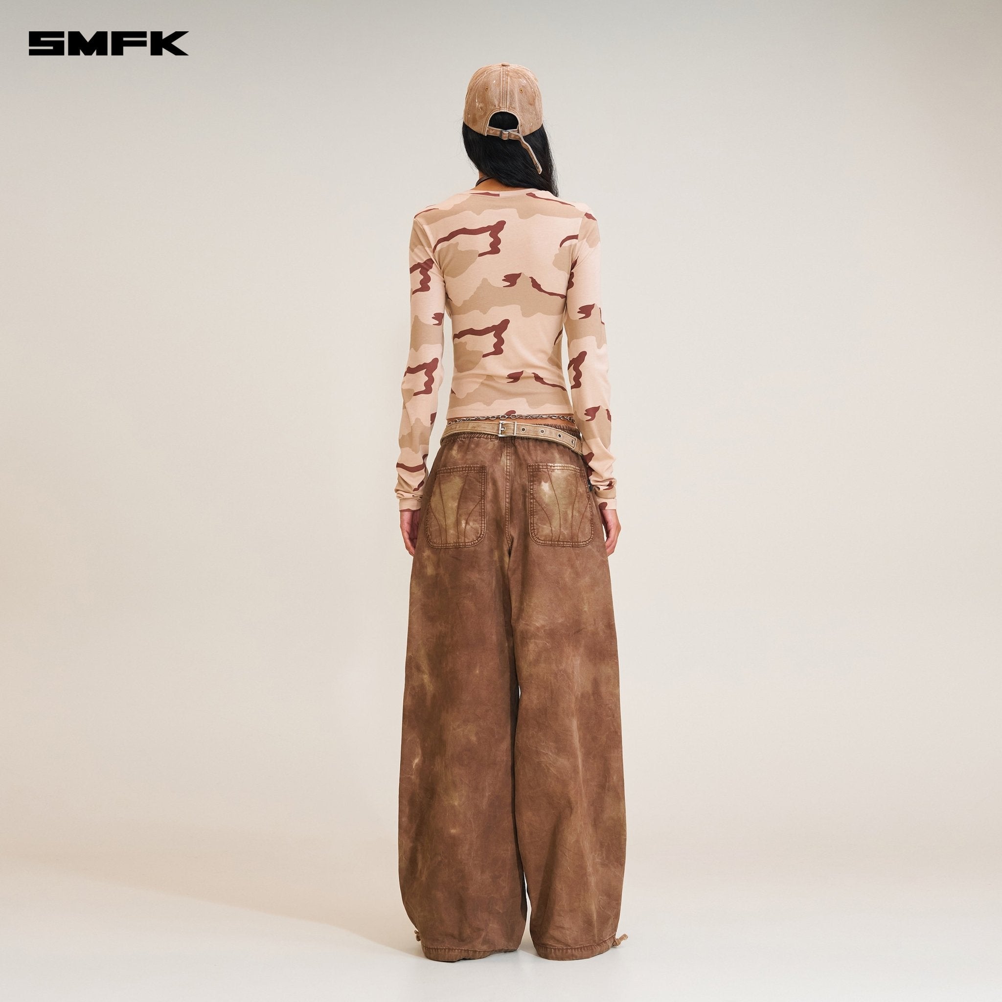 SMFK Rage Wild Origin Handcraft Tower Sports Cargo Pants In Wild Horse Brown | MADAX