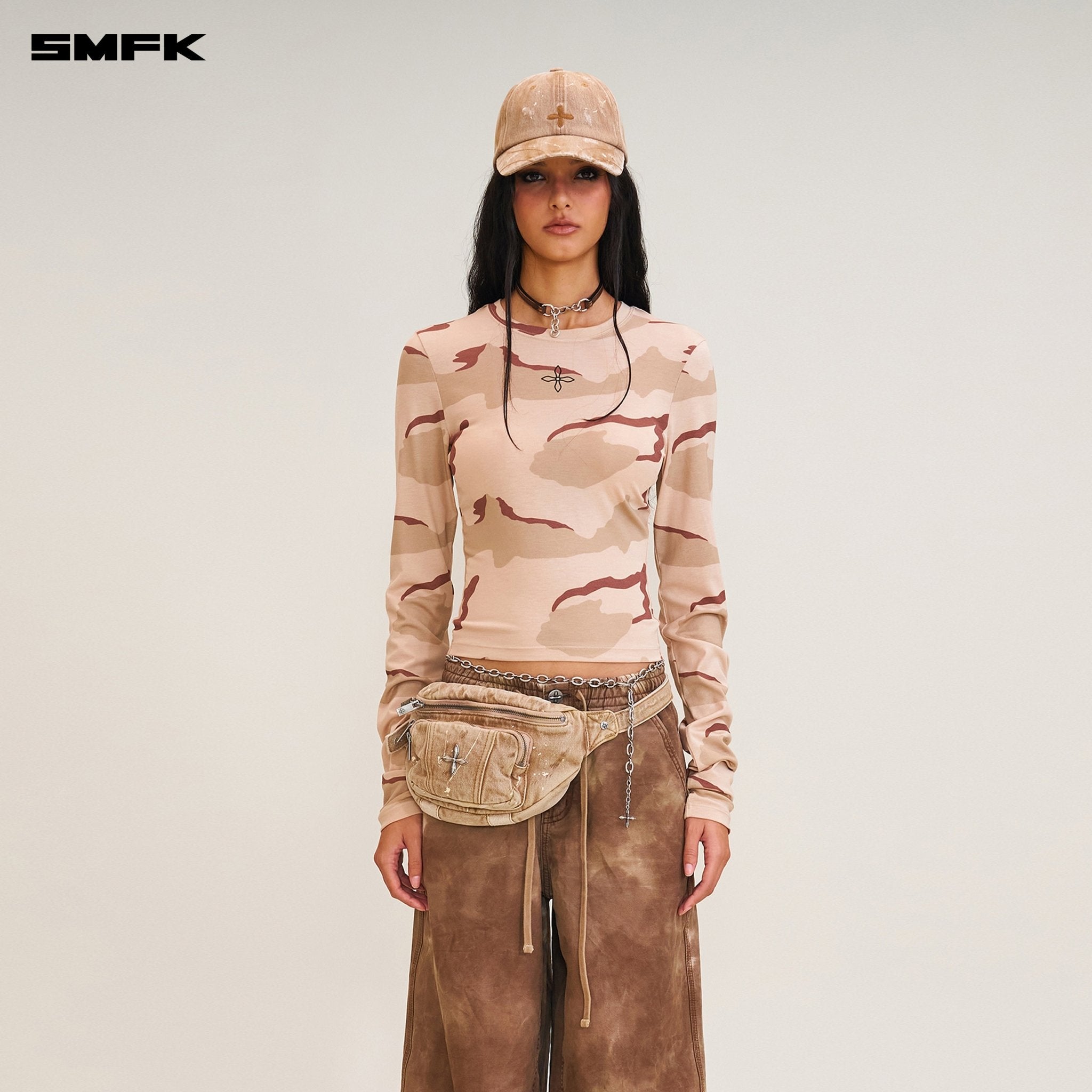 SMFK Rage Wild Origin Handcraft Tower Sports Cargo Pants In Wild Horse Brown | MADAX