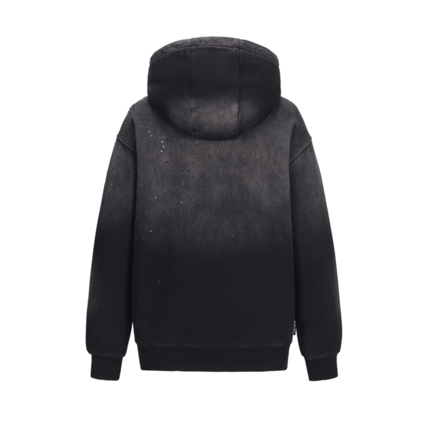 13DE MARZO Rainy Day Hoodie in Black | MADAX