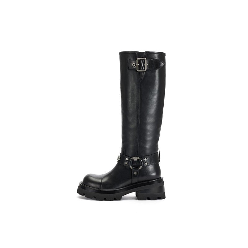 Sugar Su Rebel Knight Boots Black | MADAX