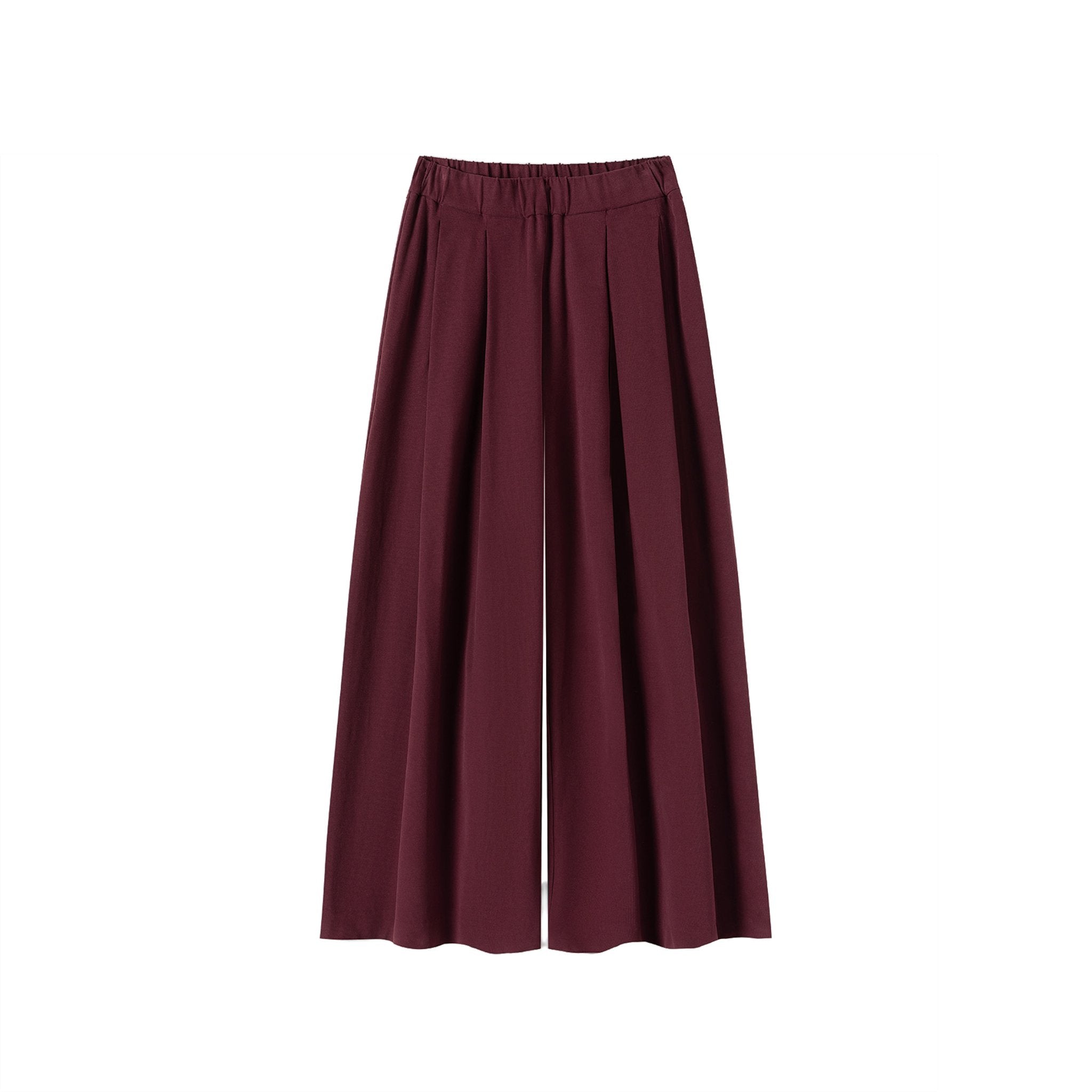 LABELDEL Red wide - legged pants | MADAX