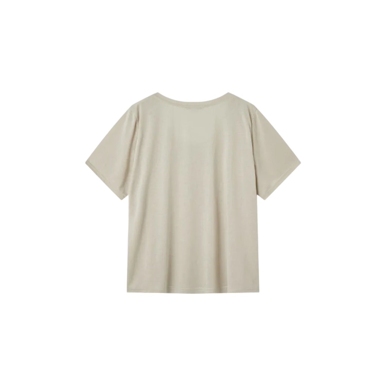 SOMESOWE Retro Short-Sleeved T-Shirt in Khaki | MADAX