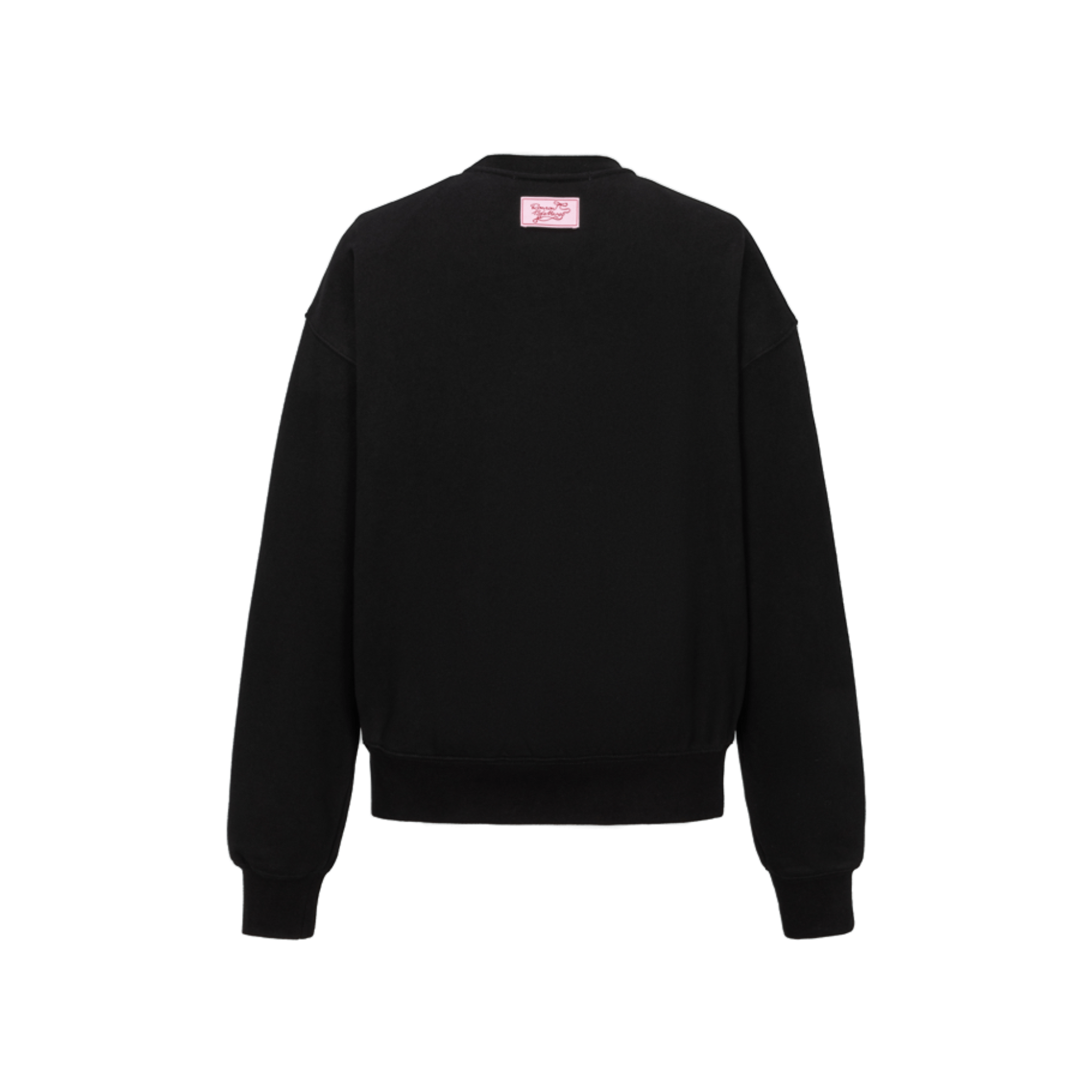 13DE MARZO RONRON Double Ribbon Bear Sweater in Black | MADAX