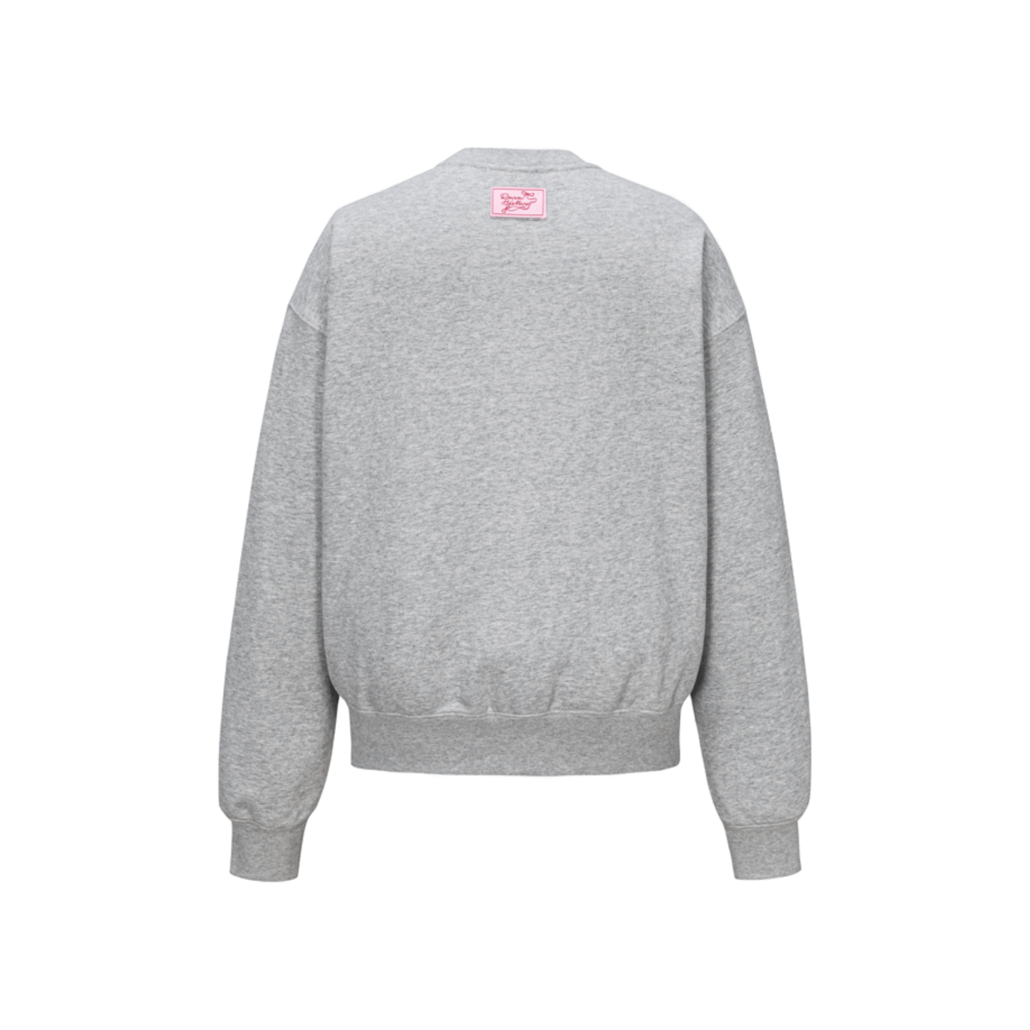 13DE MARZO RONRON Double Ribbon Bear Sweater in Gray | MADAX