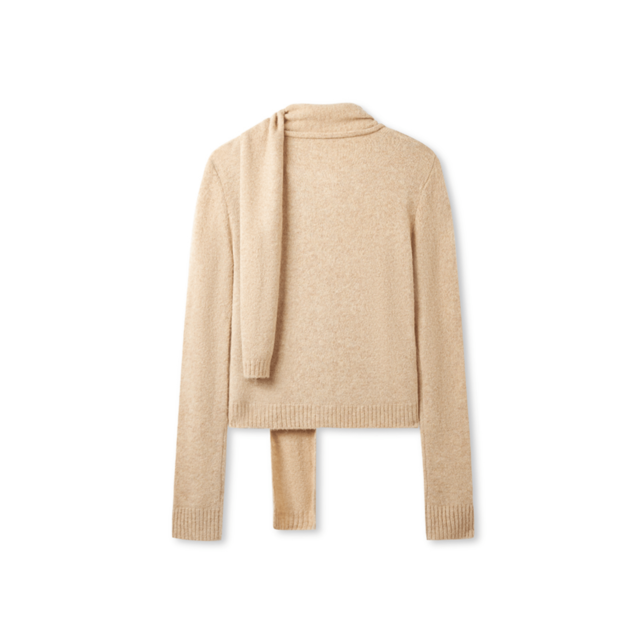 NAWS Rose Knit Cardigan in Misty Coffee | MADAX