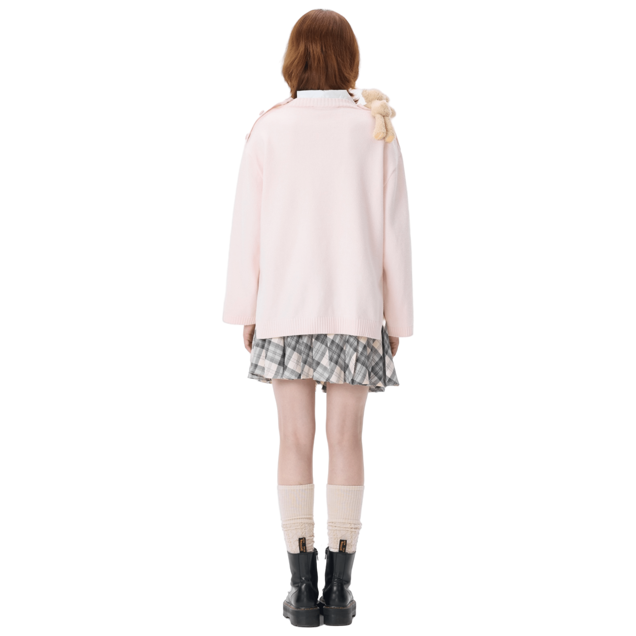 13DE MARZO Rubeus Hagrid Birthday Cake Sweater in Pink | MADAX