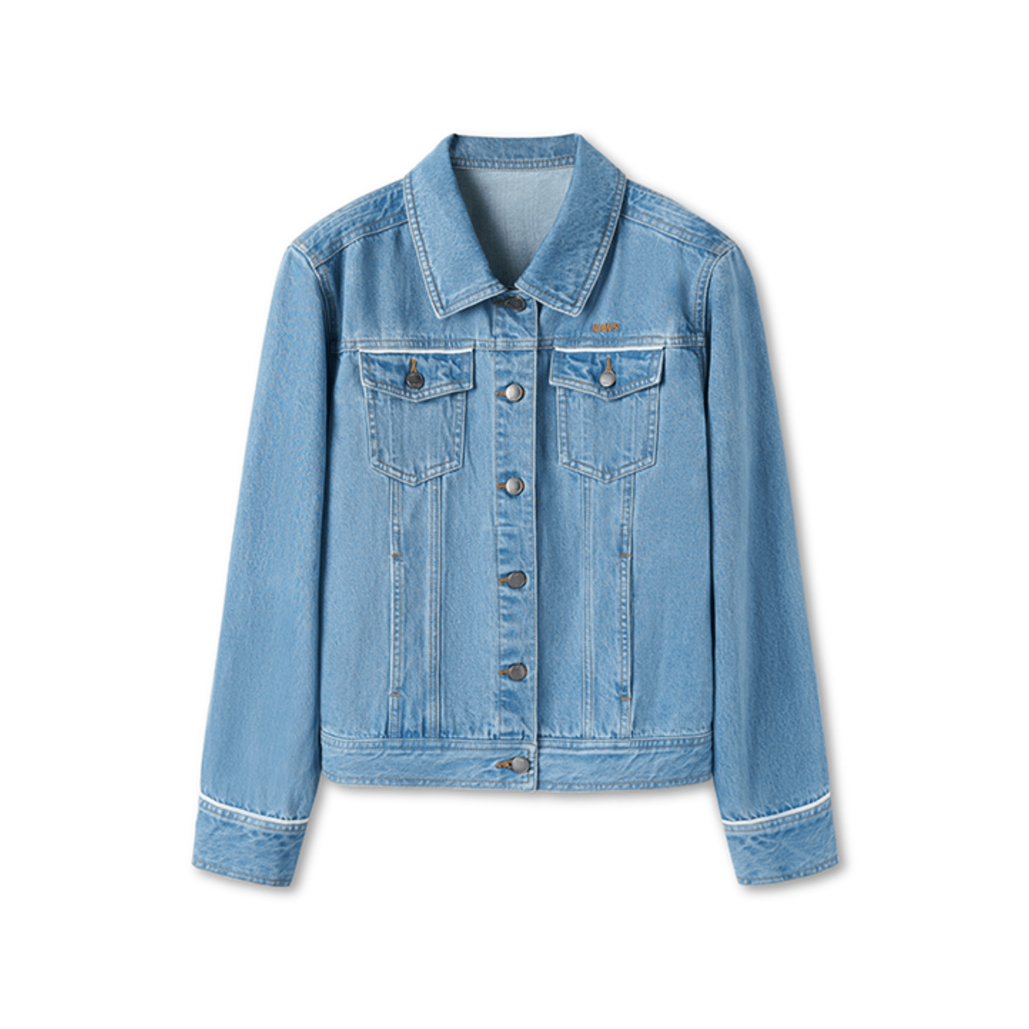 NAWS Selvedge Denim Jacket in Blue | MADAX
