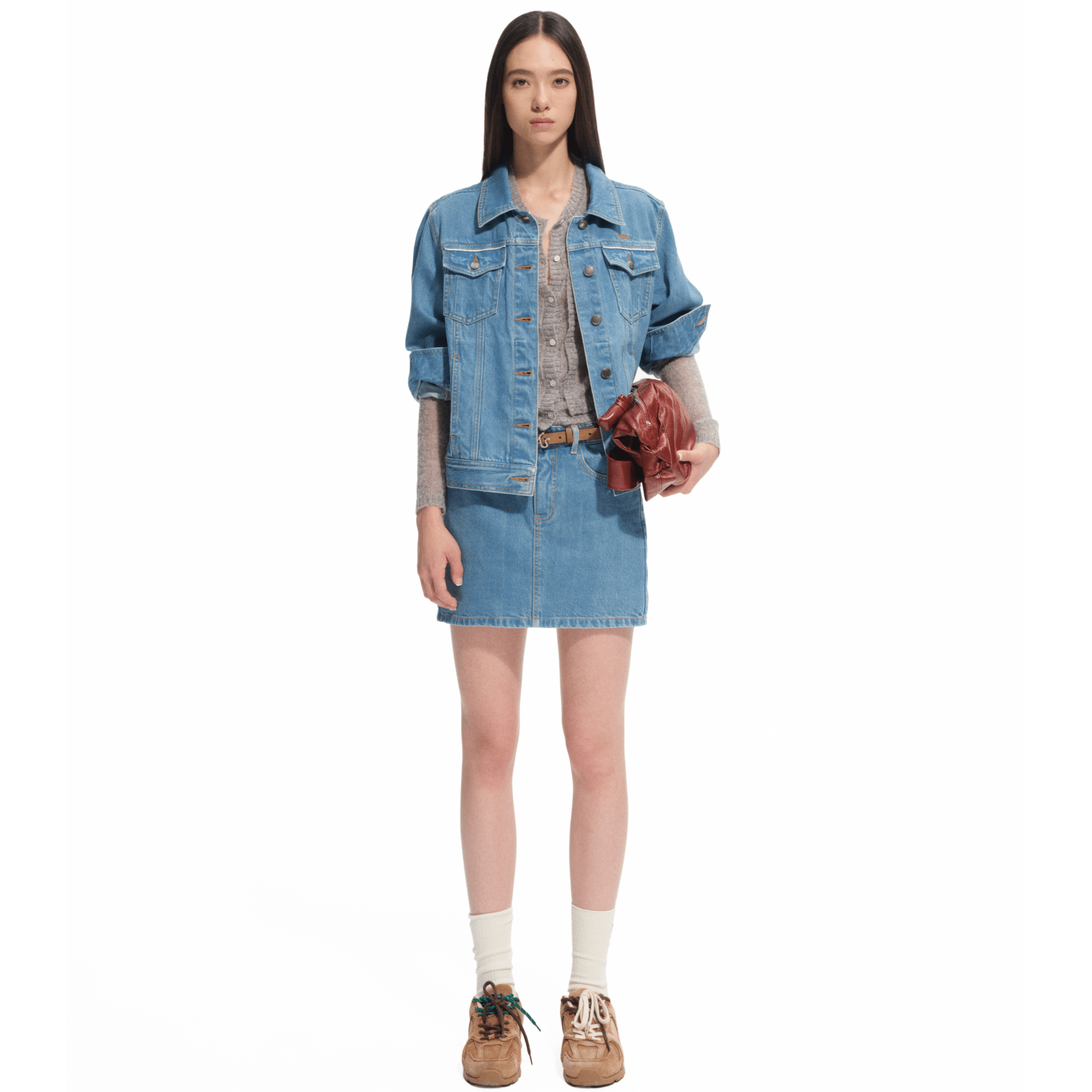 NAWS Selvedge Denim Jacket in Blue | MADAX