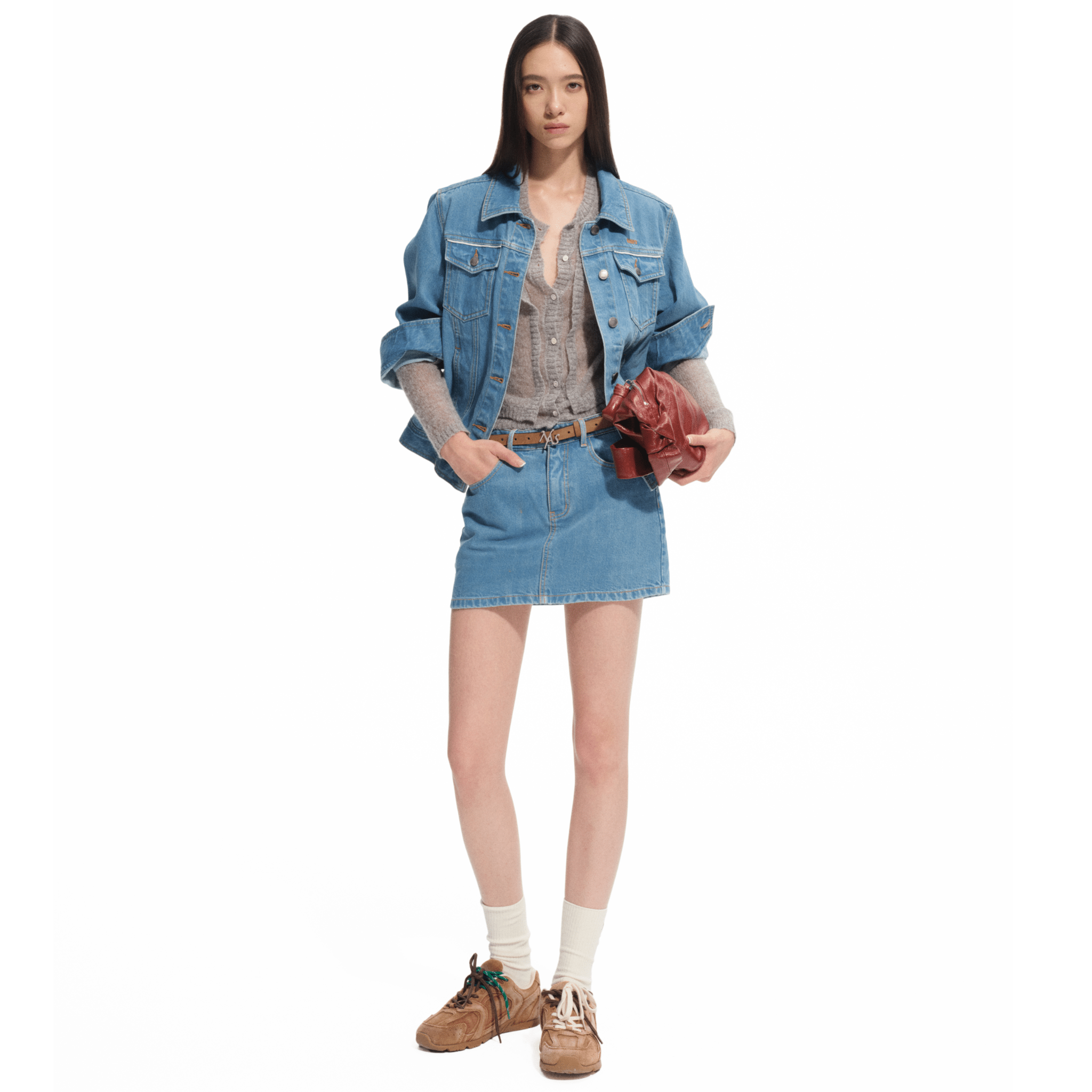 NAWS Selvedge Denim Jacket in Blue | MADAX