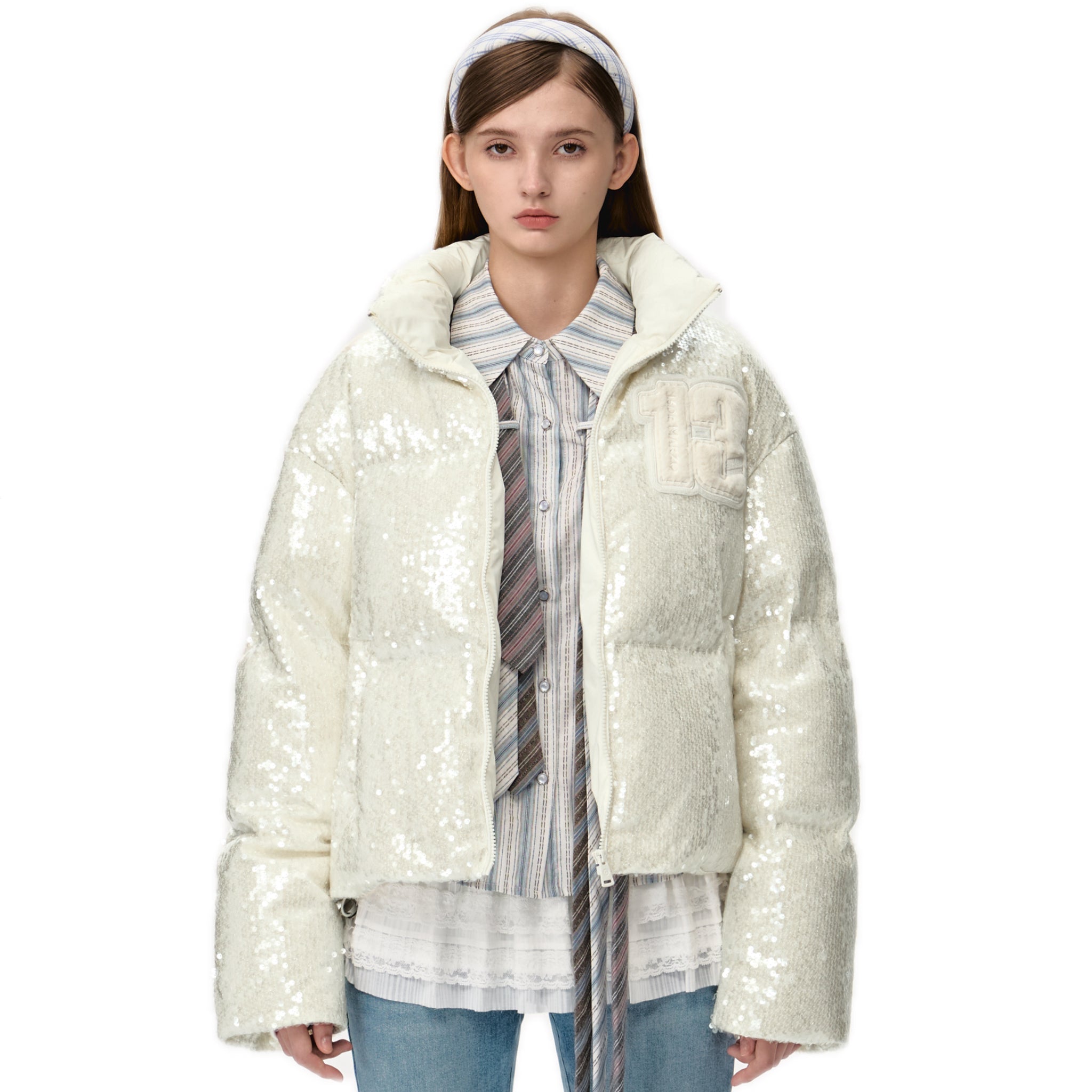 13DE MARZO Shining Bear Down Jacket | MADAX