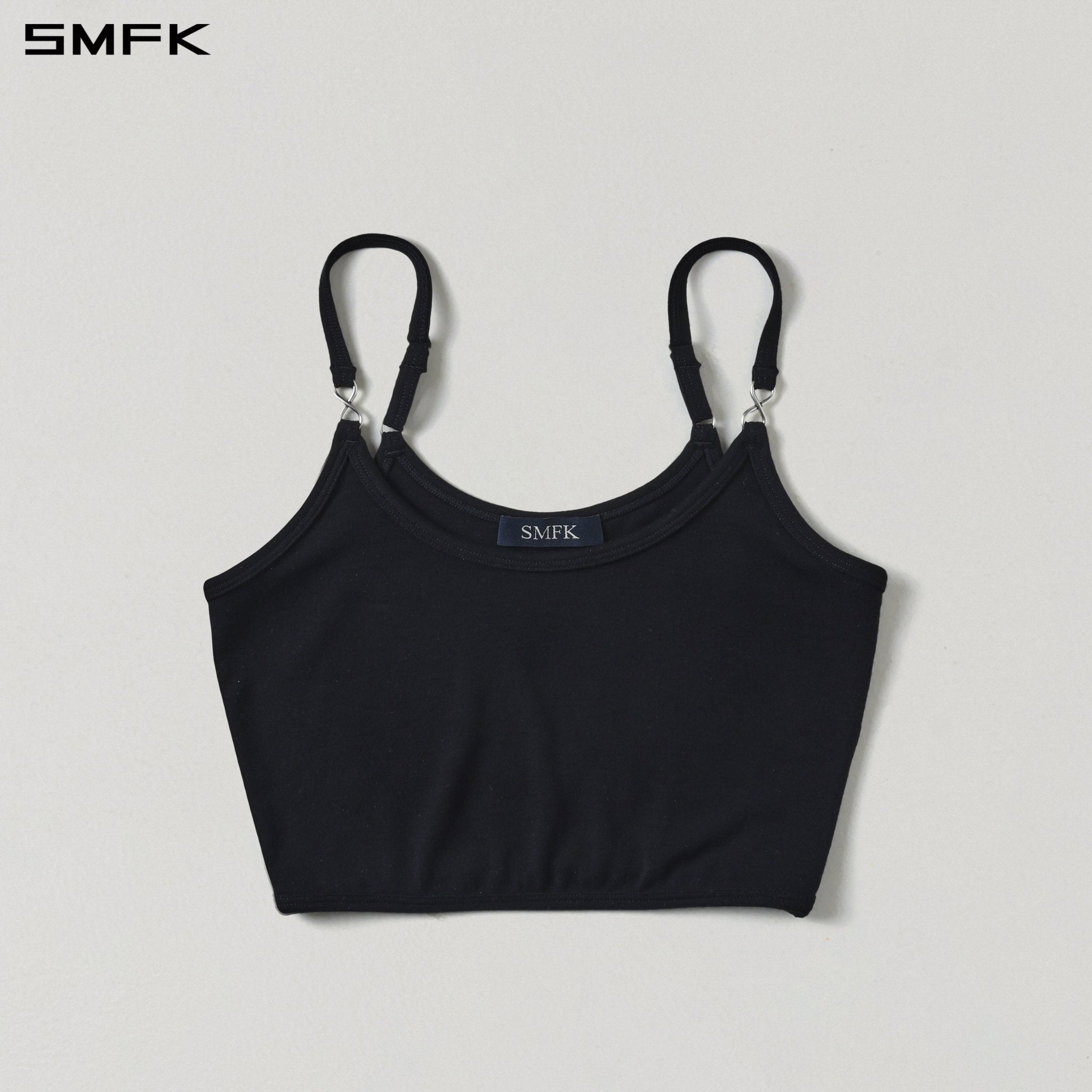 SMFK Short Black Tank Top | MADAX