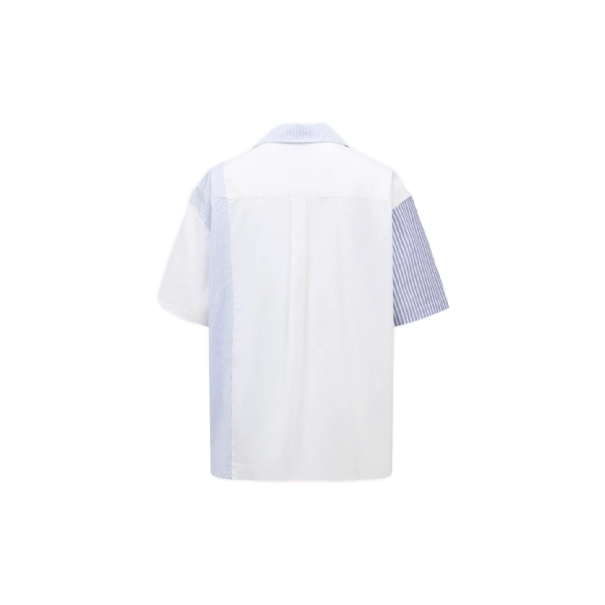 FENGCHEN WANG SHORT SLEEVE SHIRT WITH PATCHED PANEL | MADAX