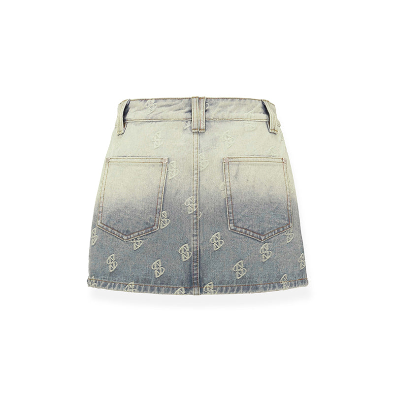 Starry Sky Denim Skirt