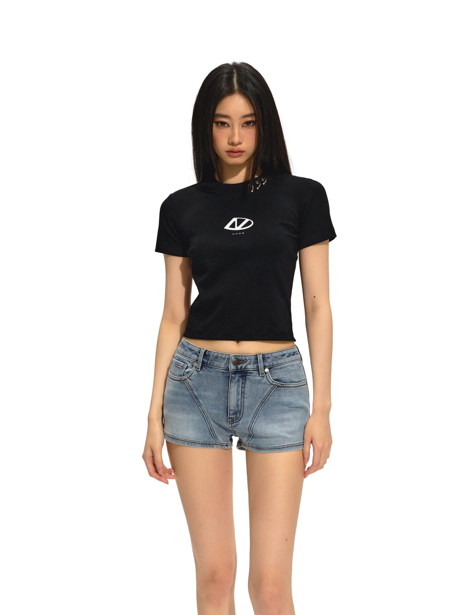 NAWS Slim Fit Cuddle Tee Black | MADA IN CHINA