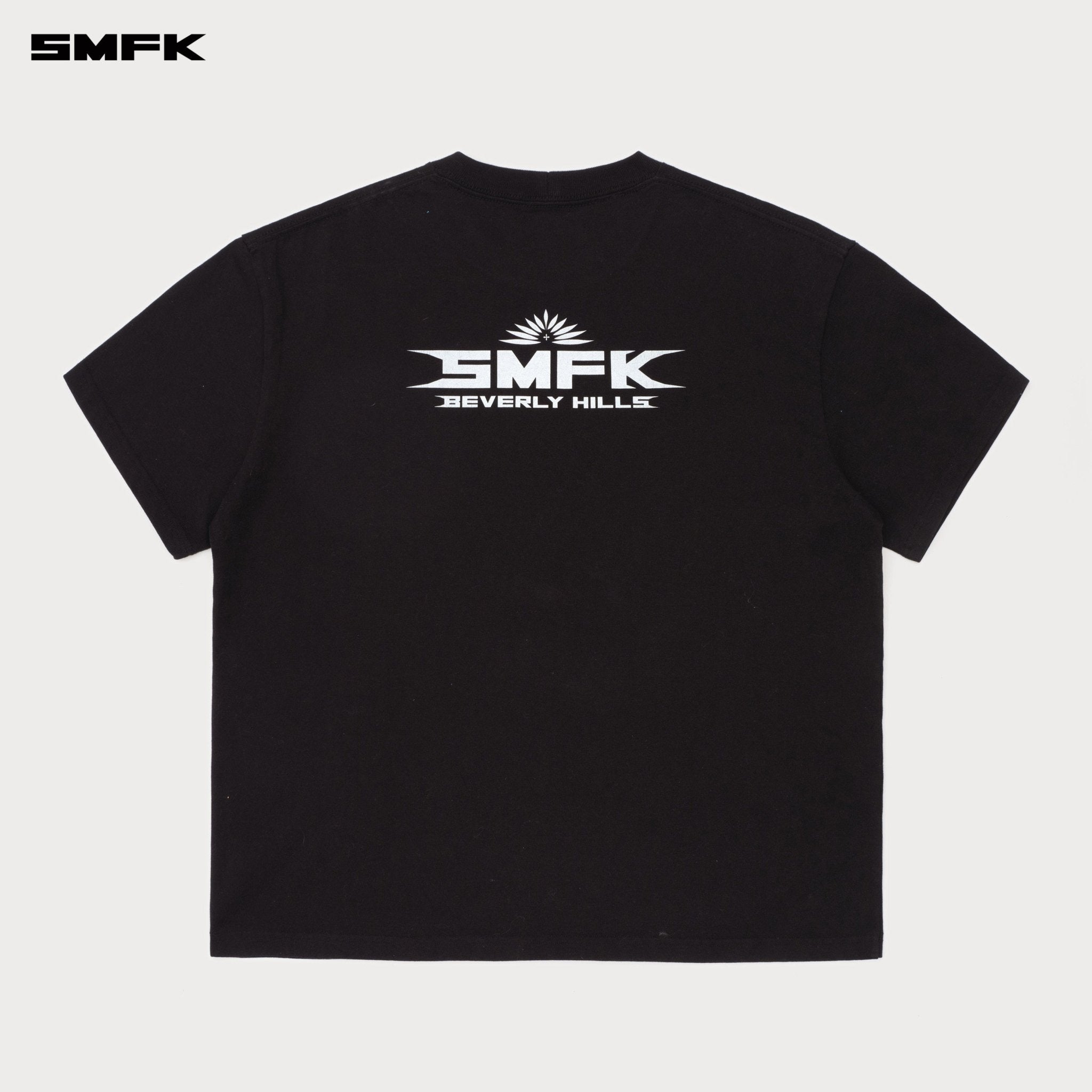 SMFK SMFK Beverly Hills Club Oversized Tee In Black | MADAX