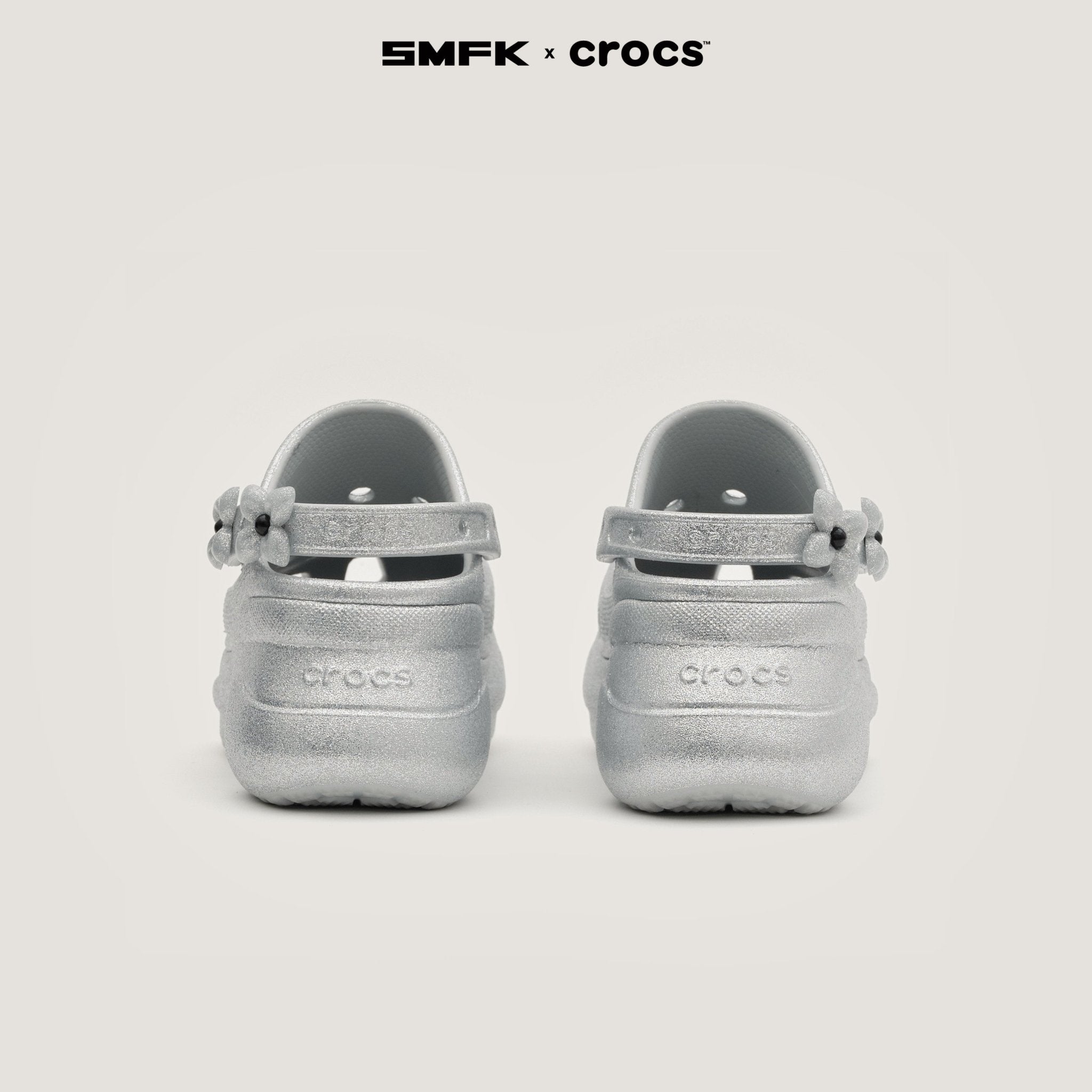 SMFK X CROCS Bae Clog In Silver | MADAX