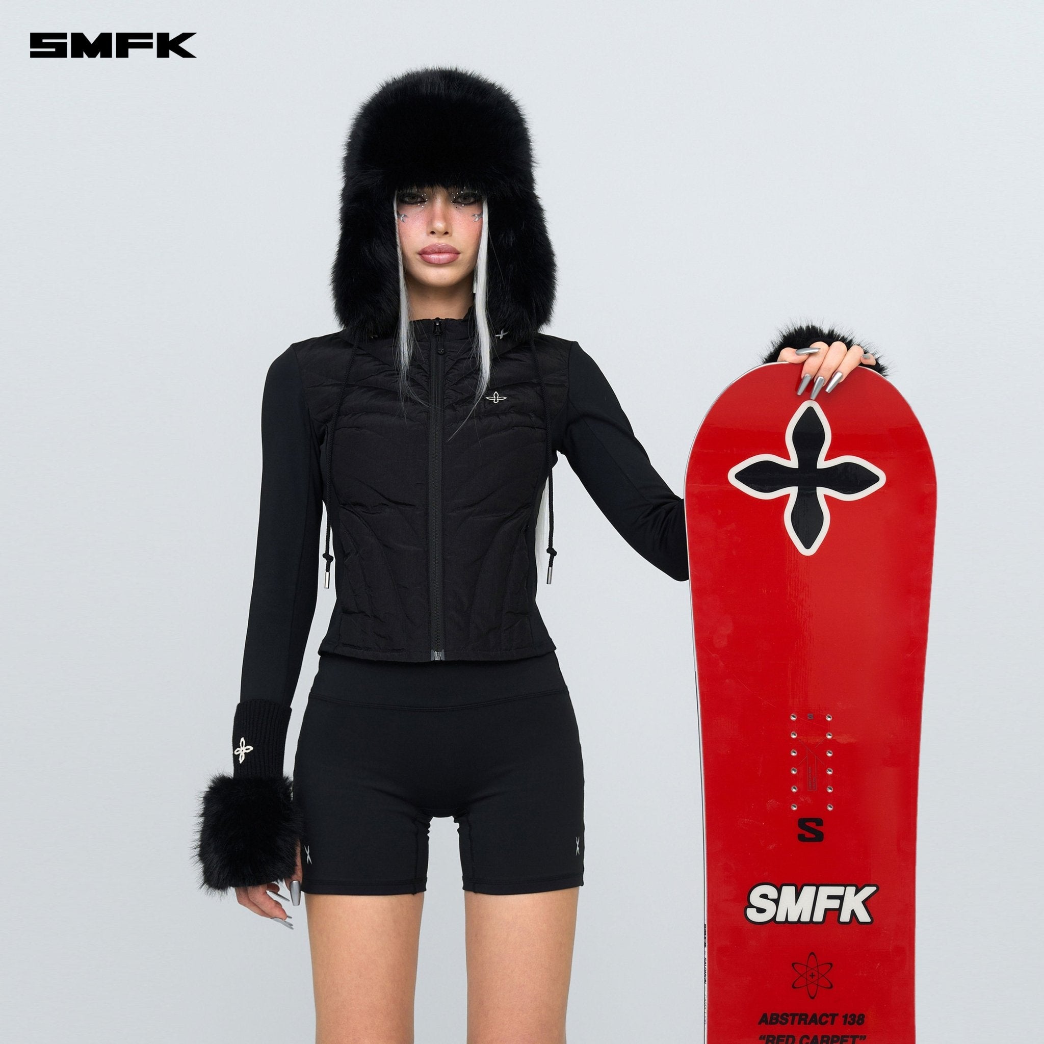 SMFK SMFK X SALOMON Snow Board ABSTRACT RED CARPET | MADAX