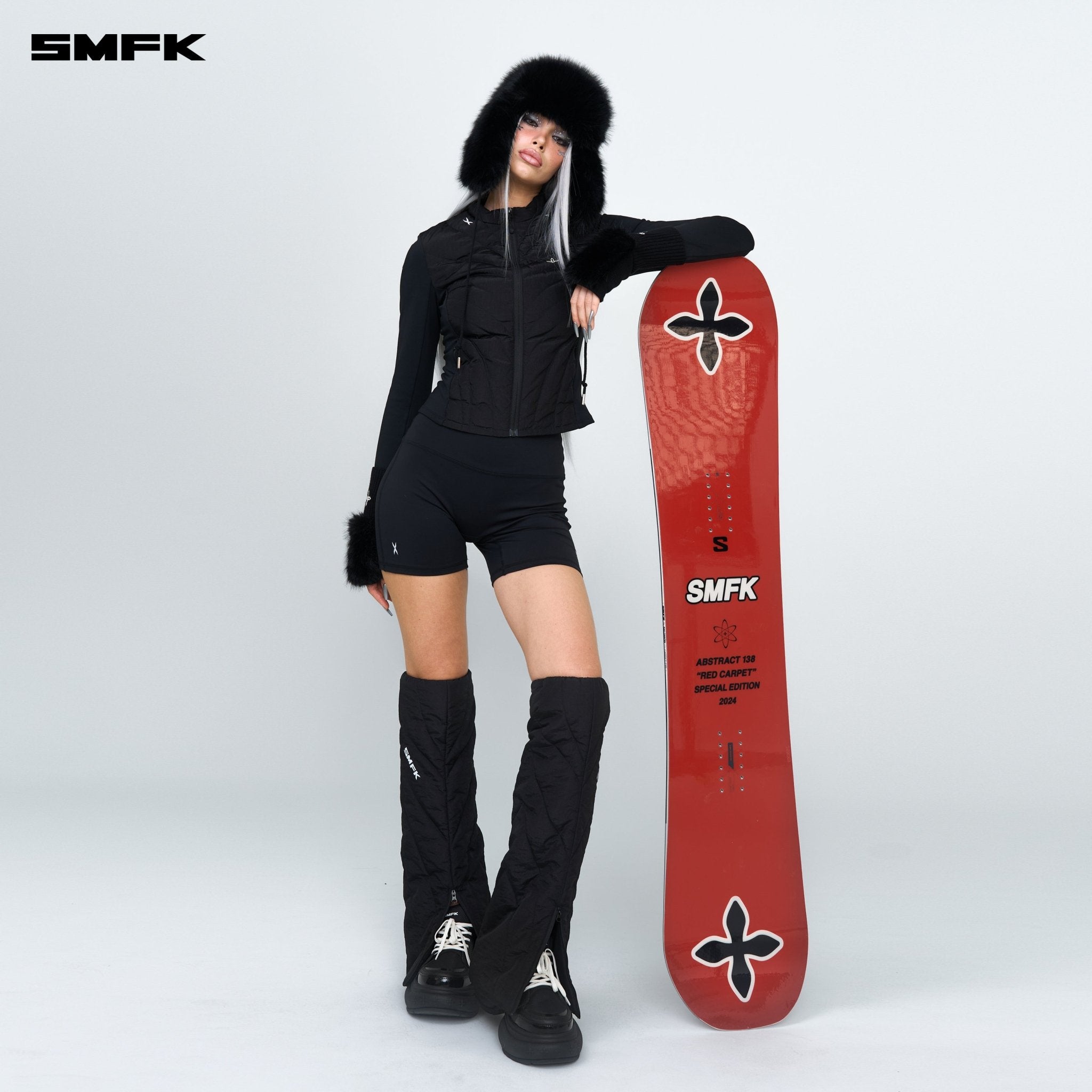 SMFK SMFK X SALOMON Snow Board ABSTRACT RED CARPET | MADAX