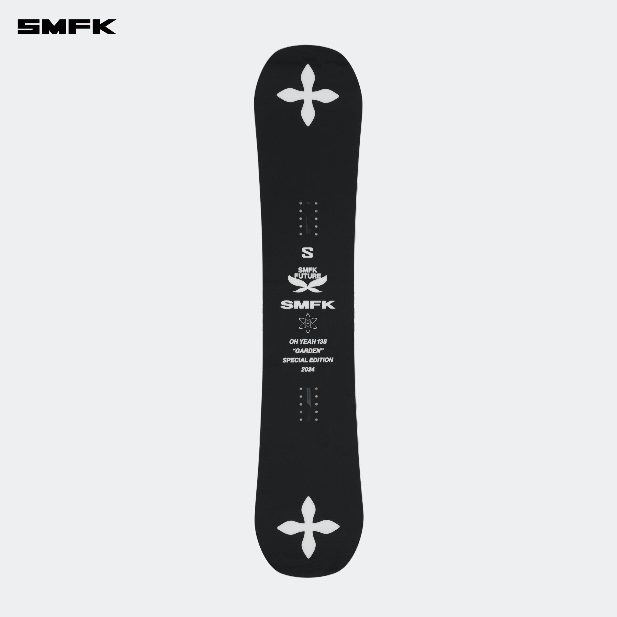 SMFK SMFK X SALOMON Snow Board OHYEAH BLACK GARDEN | MADAX