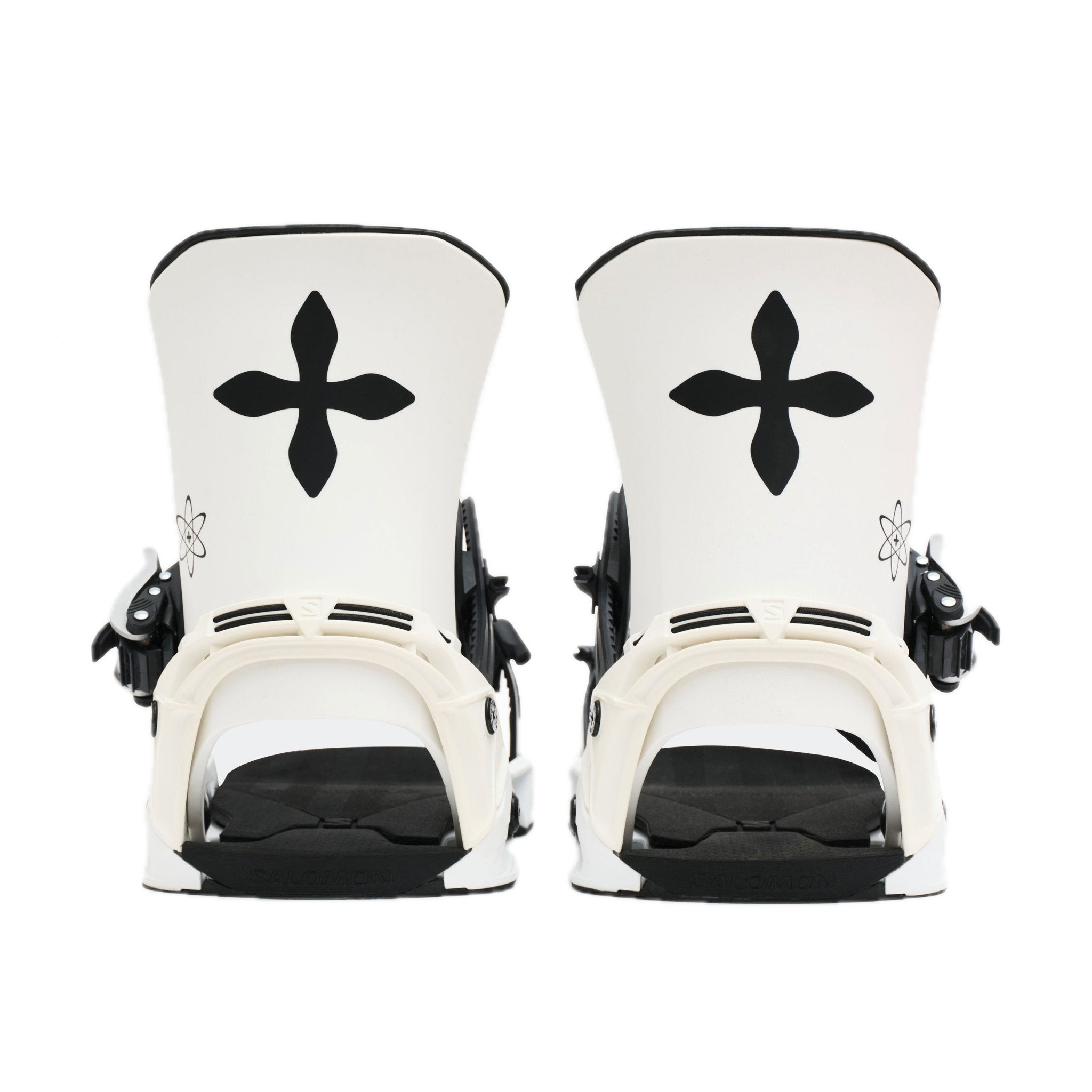 SMFK SMFK X SALOMON Snowboard Binding White COMPASS | MADAX